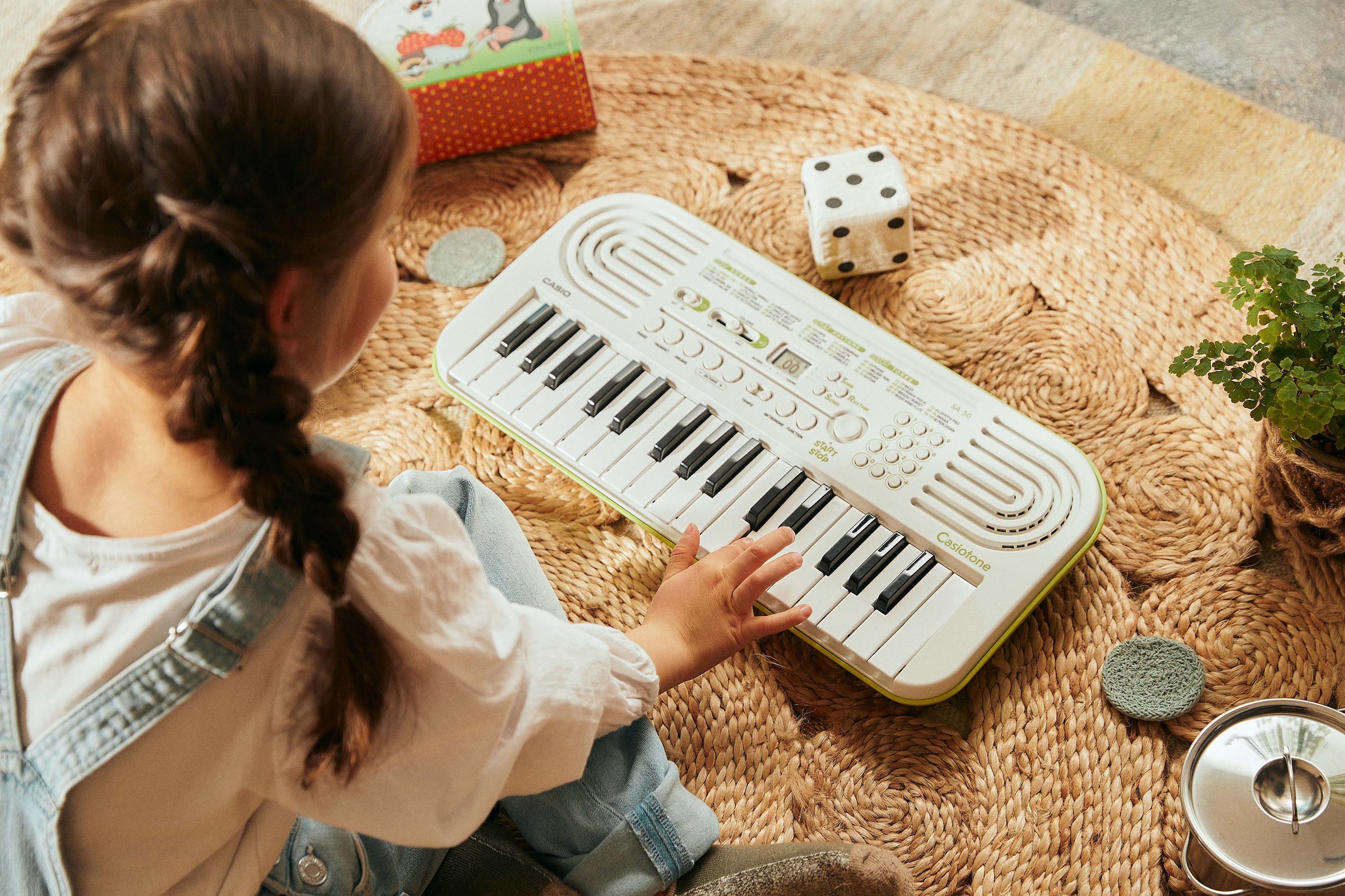 CASIO Home-Keyboard »Mini-Keyboard SA-50«