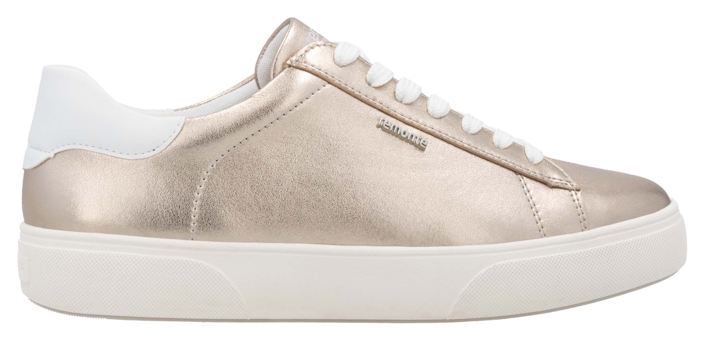 Remonte Plateausneaker, Schnürschuh, Freizeitschuh, Halbschuh mit Kontrastbesatz