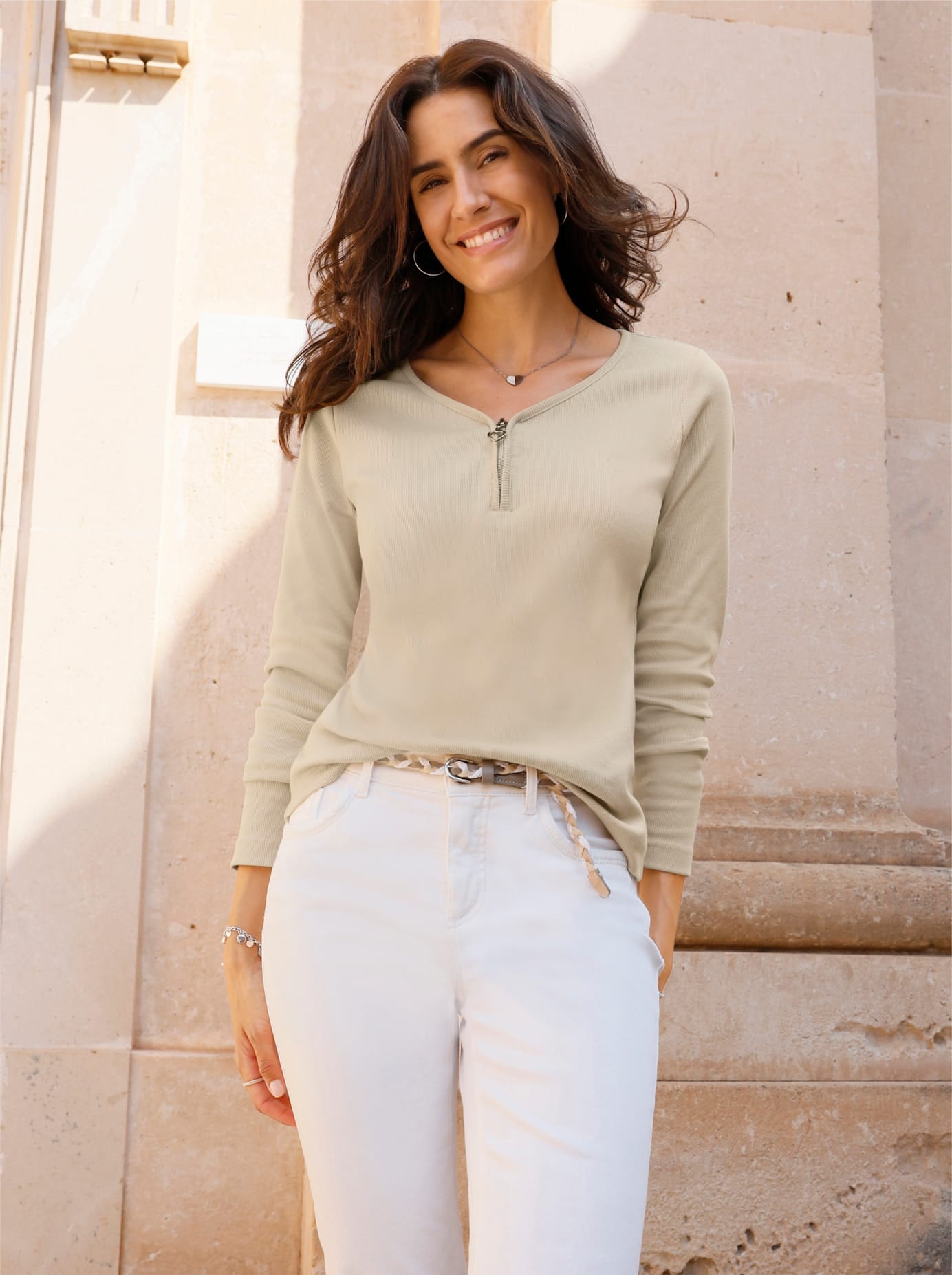 Inspirationen Langarmshirt »Langarm-Shirt« 1 tlg.