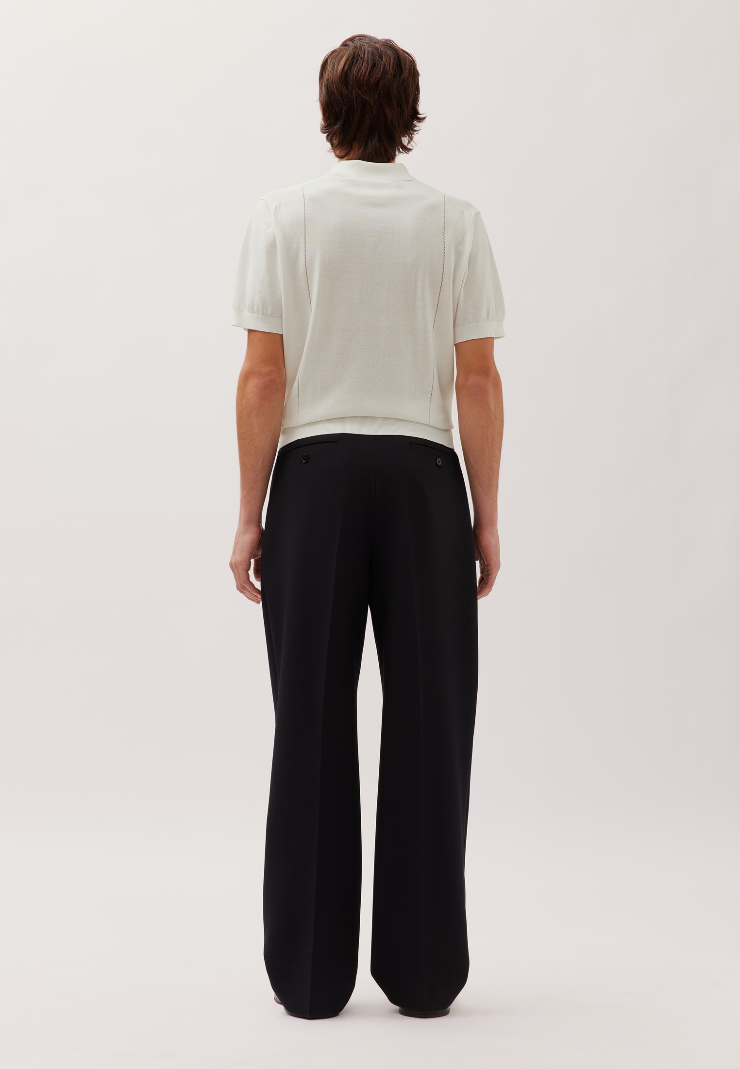 studio seidensticker Poloshirt Strick Polo Uni