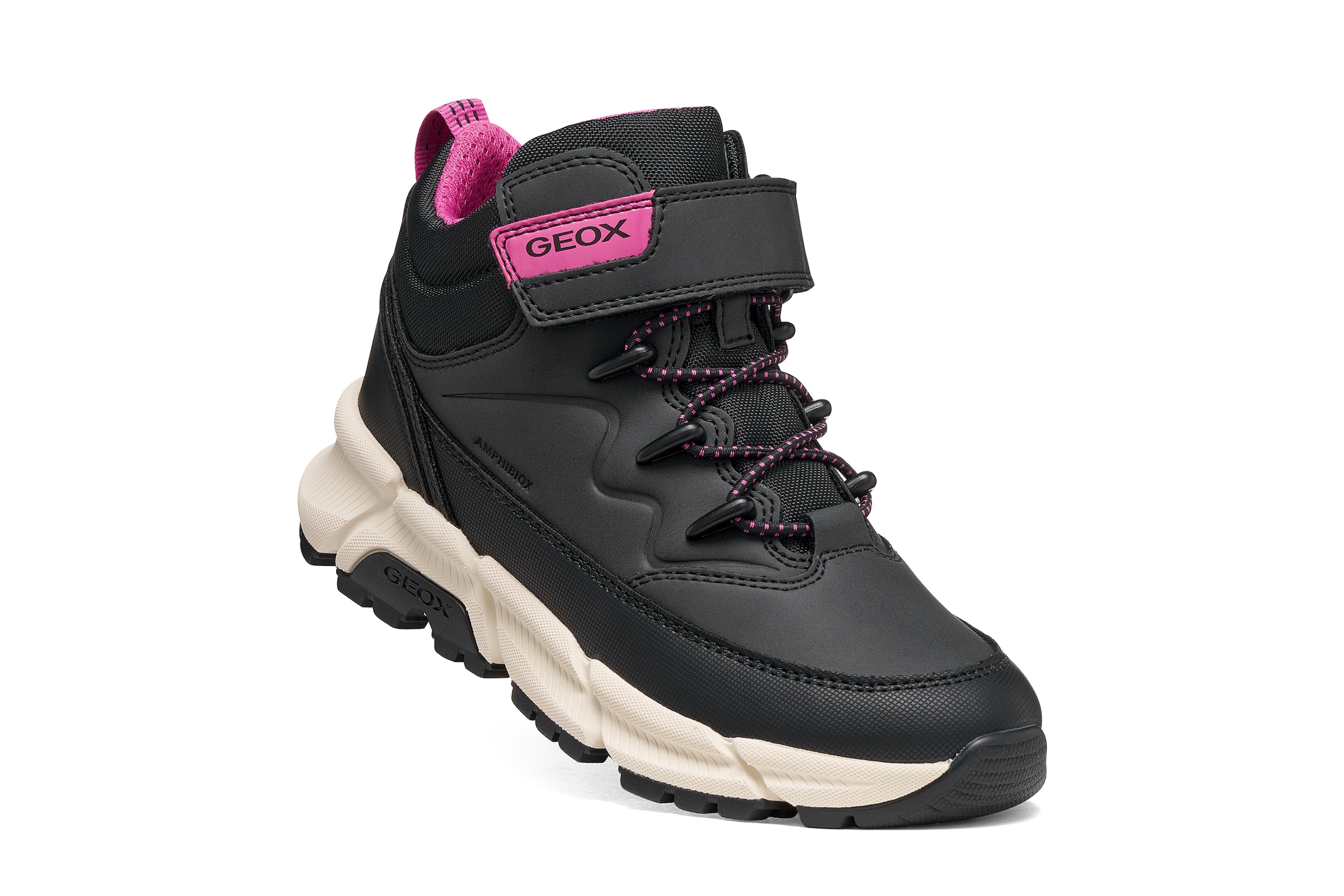 Geox Sneaker »J FLEXYPER PLUS GIRL«  Sneaker für kältere Tage, Herbstboots, Größenschablone zum Download