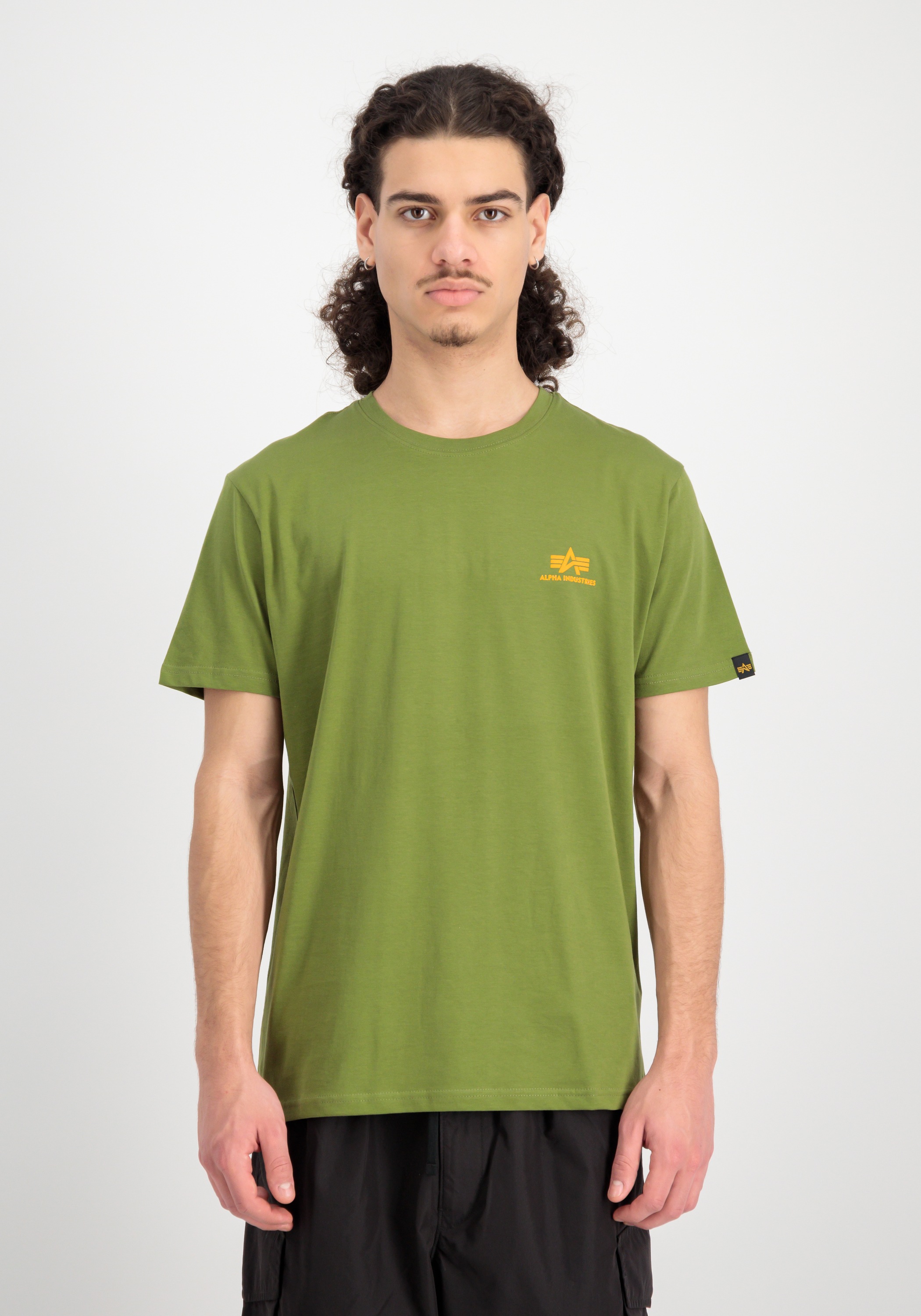 Alpha Industries T-Shirt »Alpha Industries Men - T-Shirts Basic T-Shirt SL«
