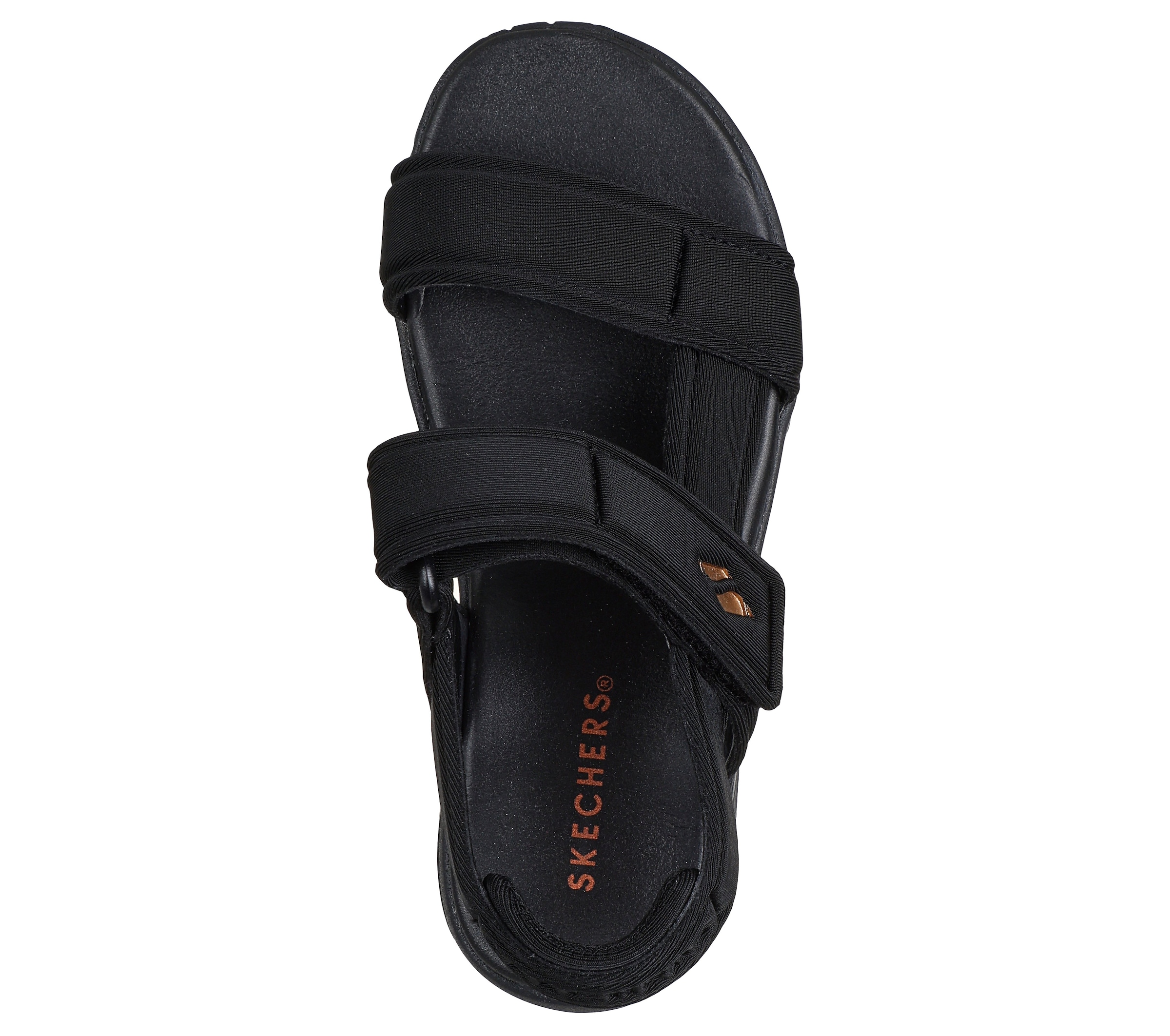 Skechers Sandale »UNO LITE SANDAL-SUNNY STAND«  Sommerschuh mit Plateausohle, Größenschablone zum Download