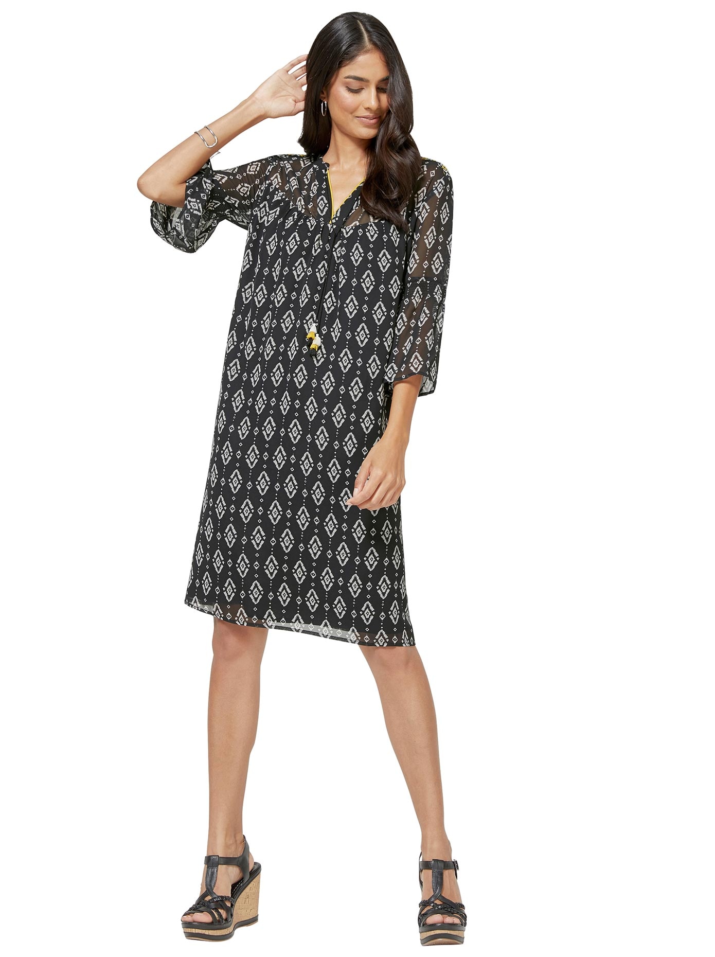 Inspirationen Chiffonkleid »Kleid« kaufen im OTTO Online Shop