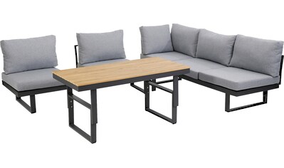 Greemotion Gartenlounge-Set »San José«, (16 tlg.), 2 Sofa, Tisch 140x70 cm, Aluminium,... kaufen