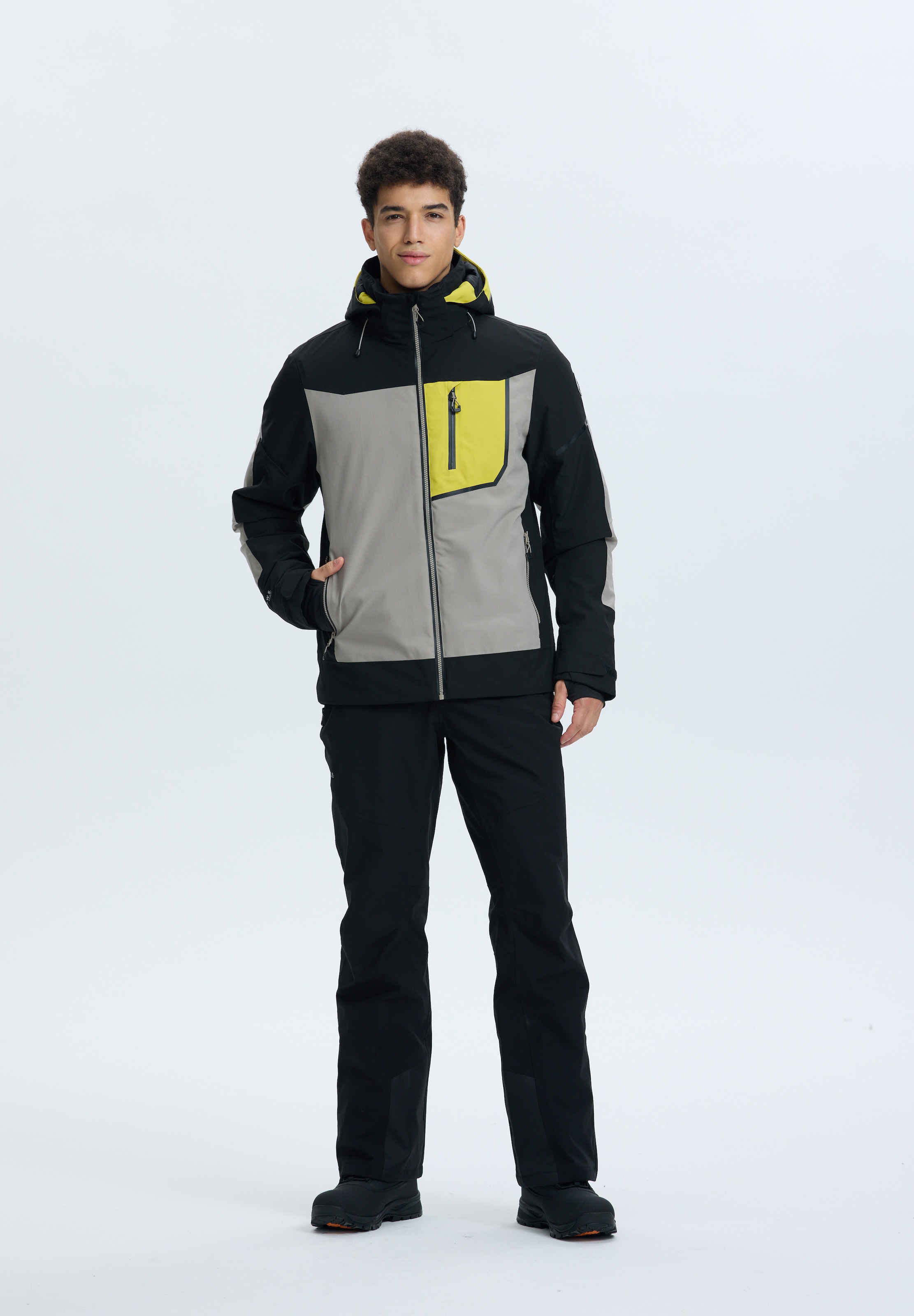 Icepeak Skijacke »ICEPEAK FRISCO« 1 Stk. tlg. wasserdicht, atmungsaktiv, winddicht, sportlicher Stil