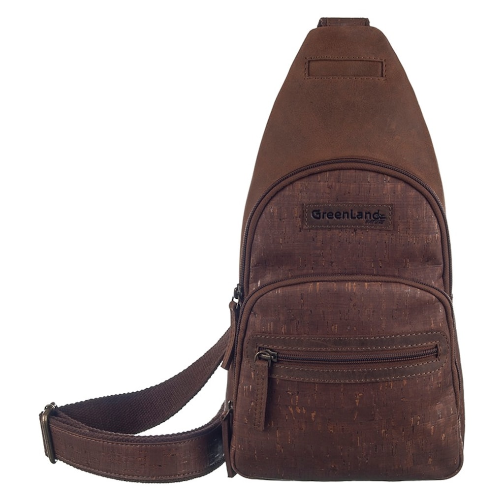 GreenLand Nature Cityrucksack »NATURE Leather-Cork«