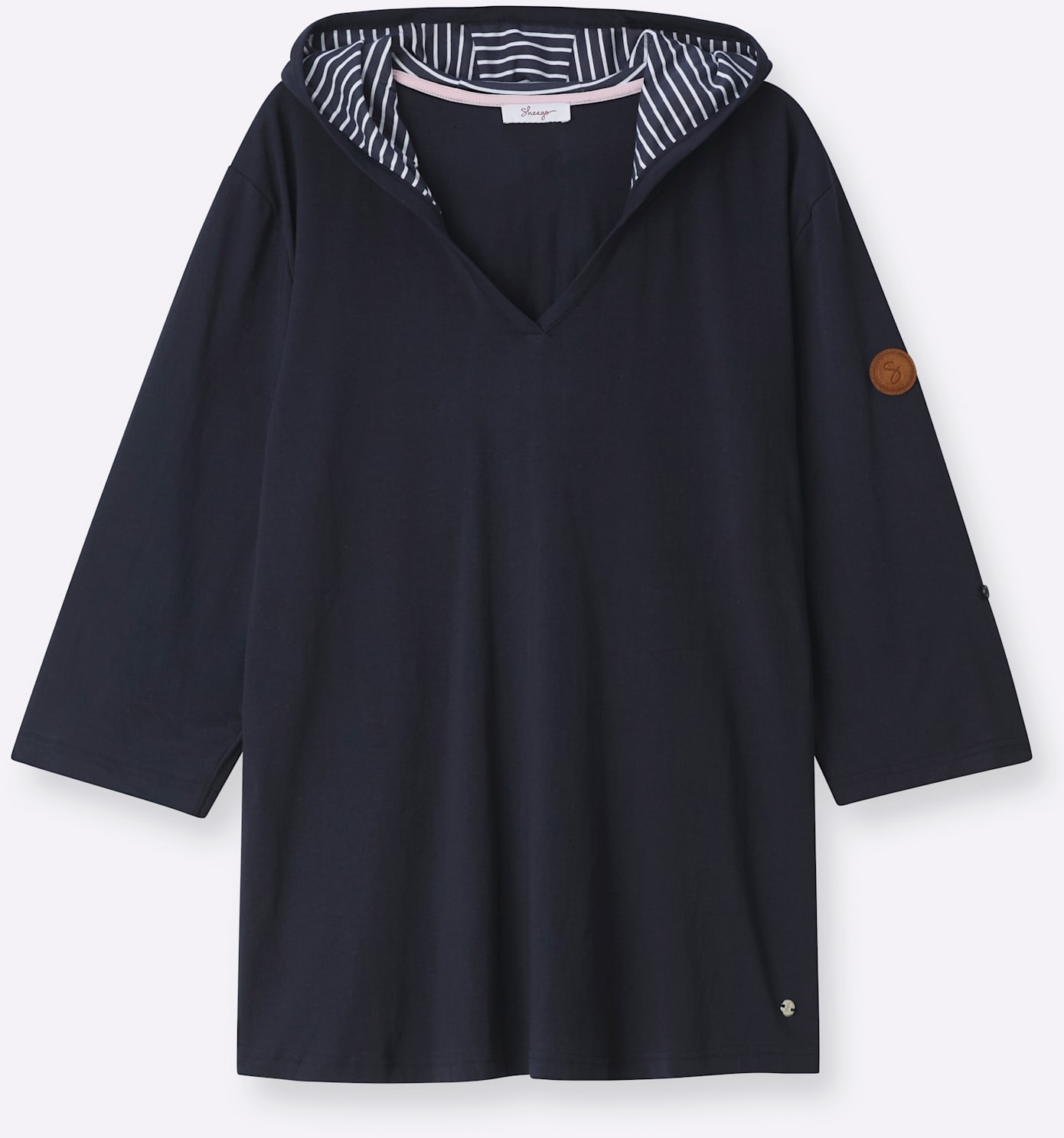 Sheego Kapuzenshirt »Shirt« 1