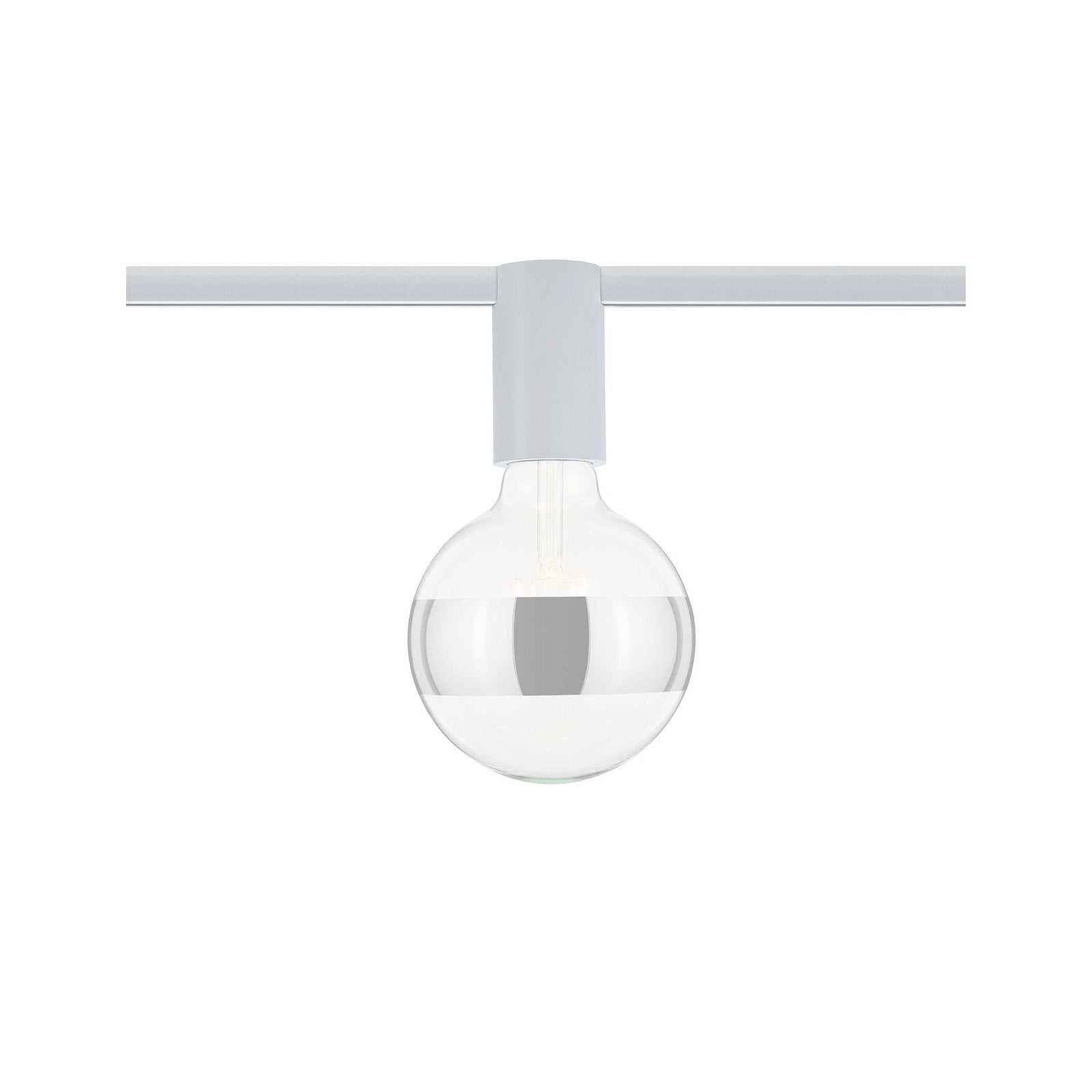 Paulmann Schienensystem-Leuchten »URail Schienenspot Socket Einzelspot E27 max. 20W 230V«, dimmbar