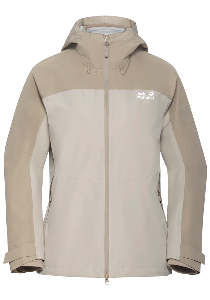Jack Wolfskin 3-in-1-Funktionsjacke »WILD PLACES 3IN1 JKT W«, mit Kapuze