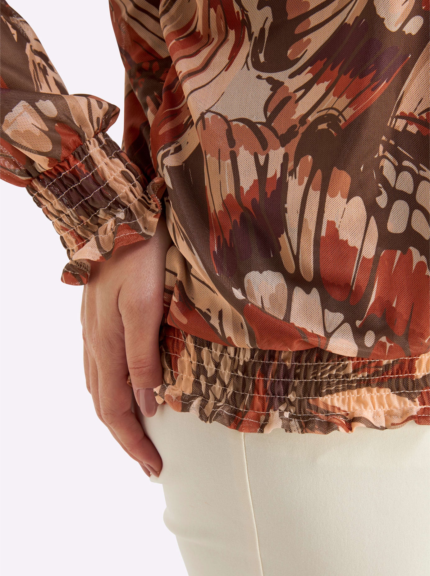 Sheego Langarmshirt »Langarm-Shirt« 1
