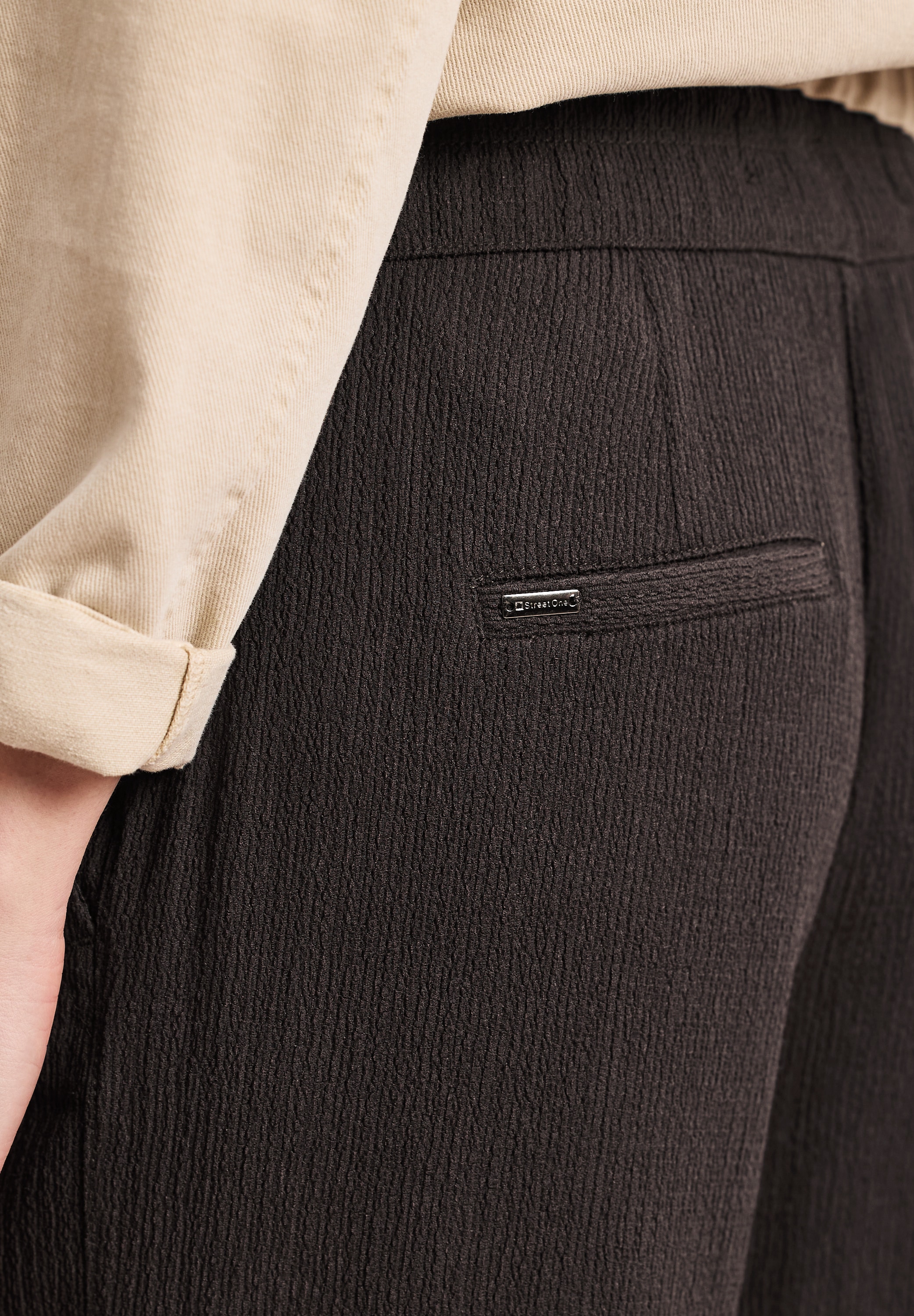 STREET ONE Jogginghose  mit elastischem Bund