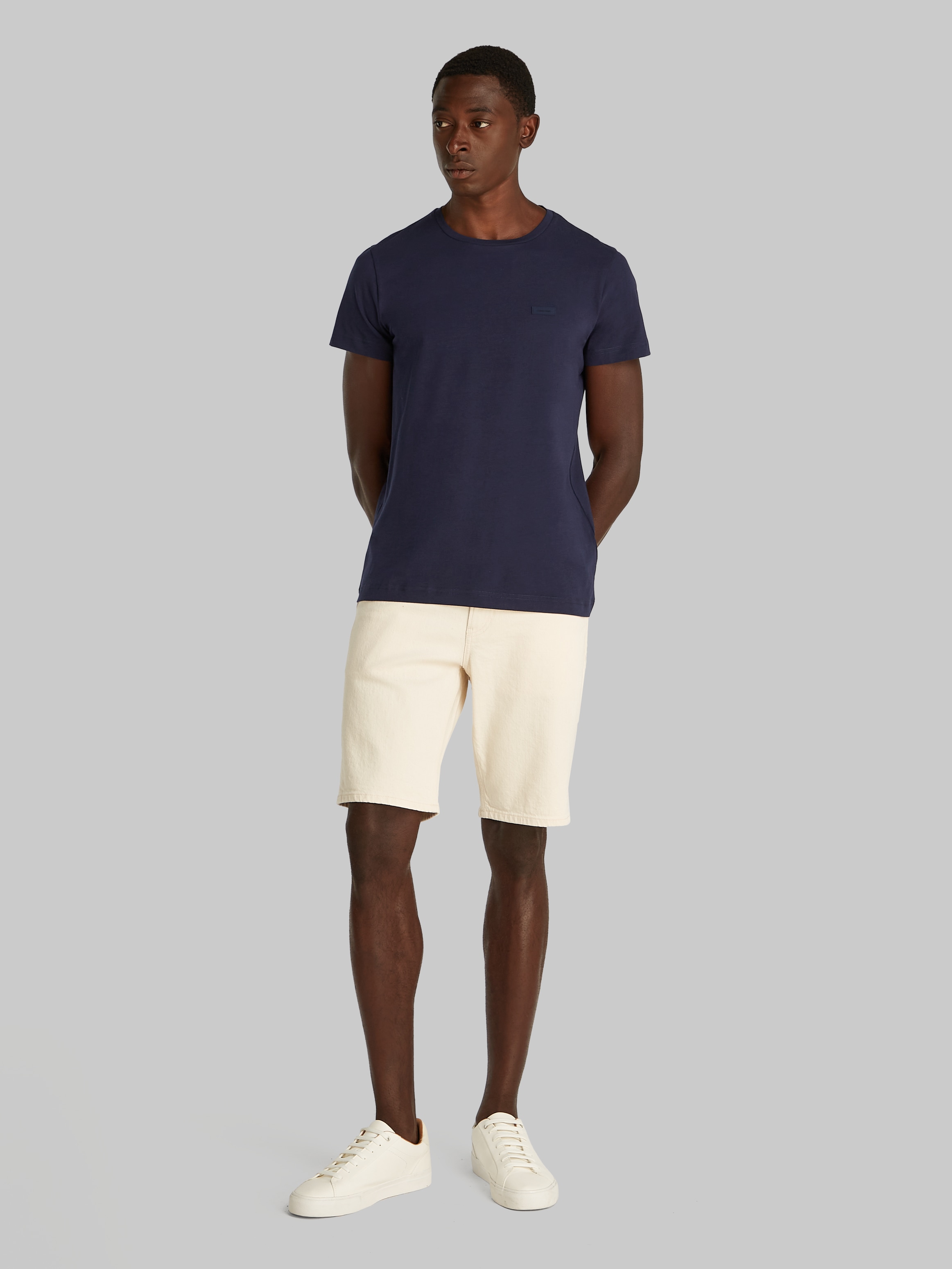 Calvin Klein T-Shirt »STRETCH SLIM FIT T-SHIRT«, mit Rundhalsausschnitt