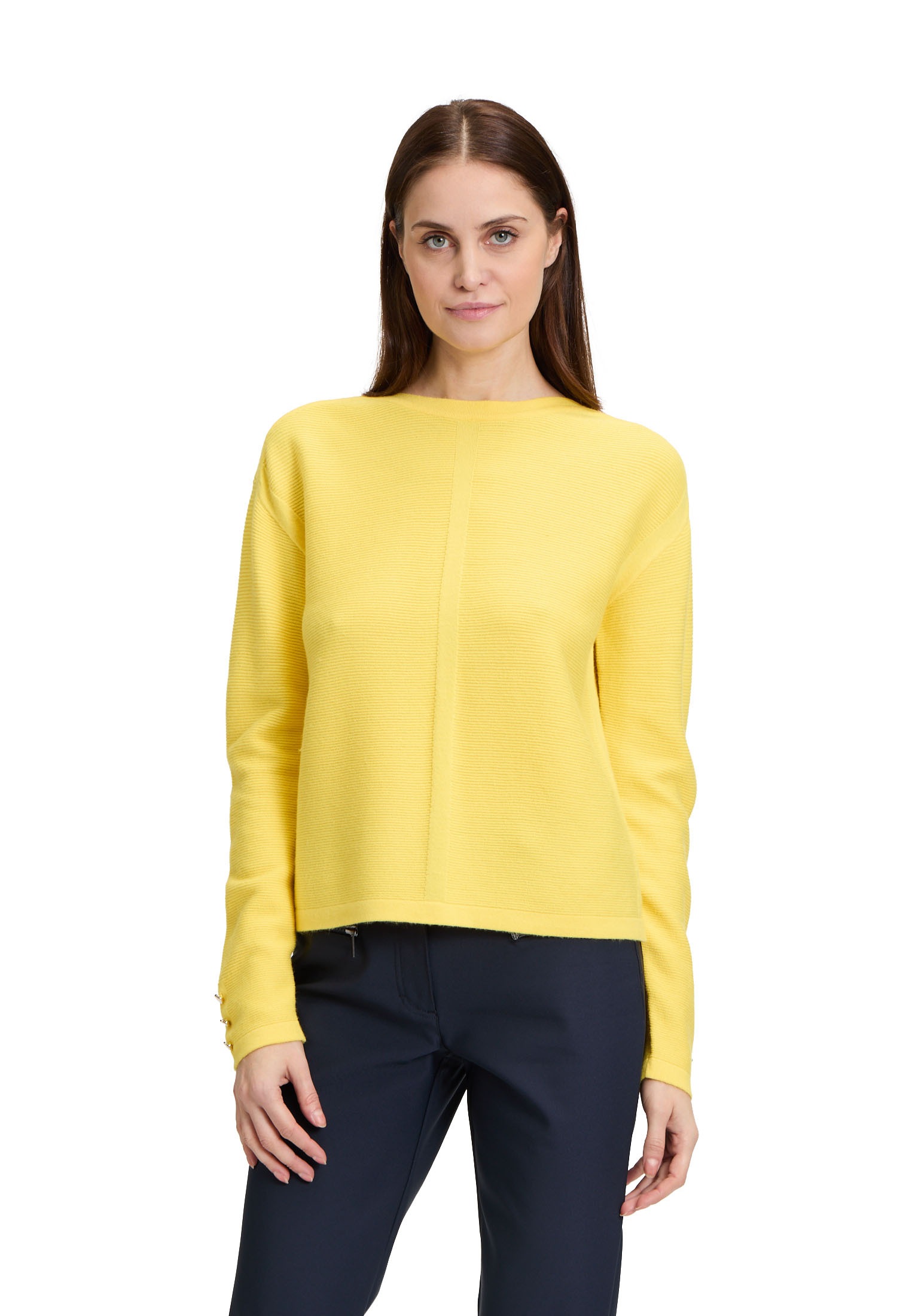 Betty Barclay Rundhalspullover »Feinstrickpullover mit Struktur«