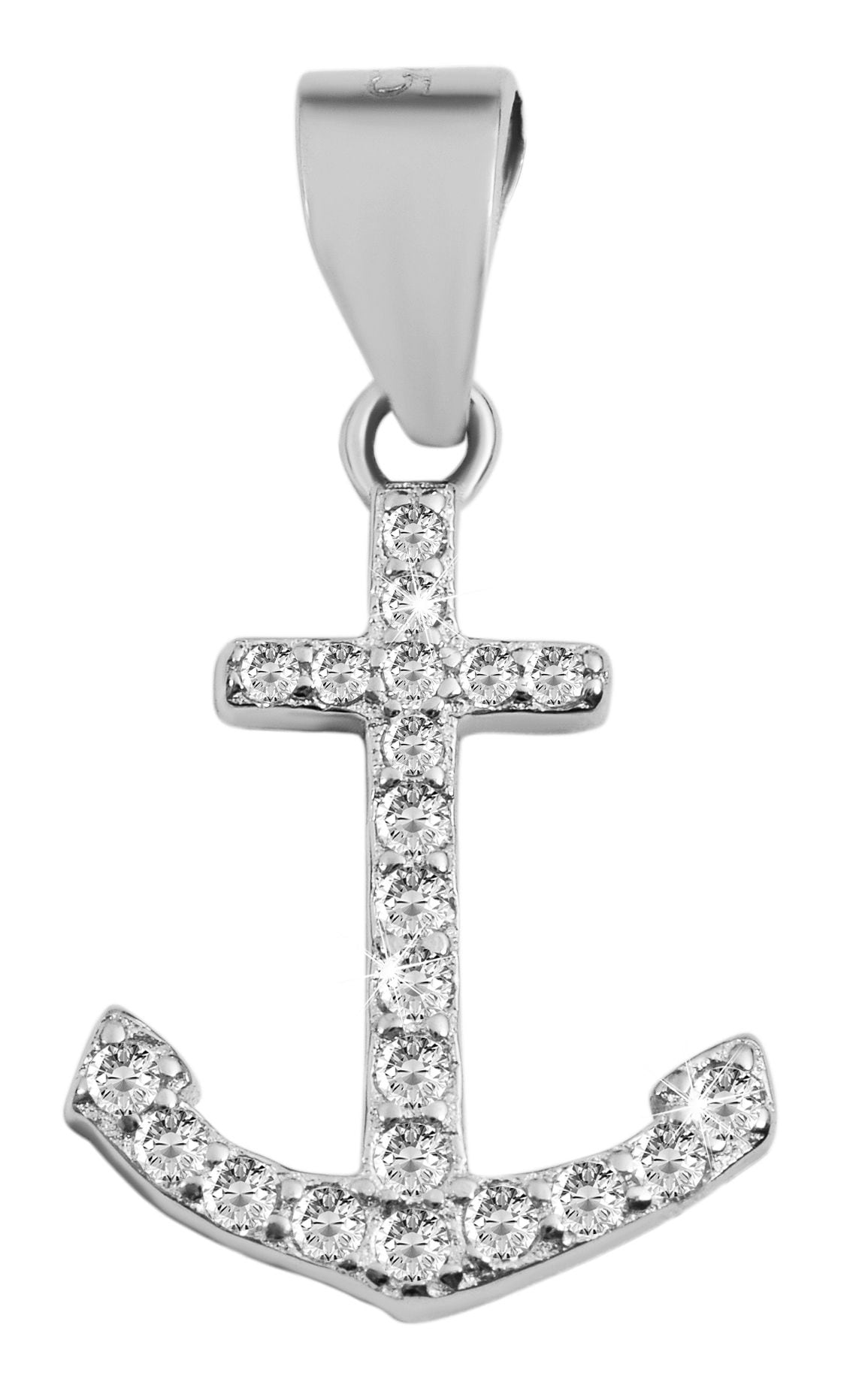 Adelia´s Kettenanhänger »Damen Anhänger aus 925 Silber mit Zirkonia«