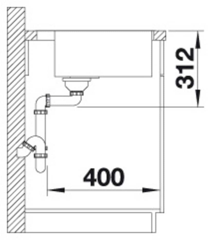 Blanco Granitspüle »SUBLINE 500-IF/A SteelFrame« 1 Stk. tlg. erhältlich in mehreren Farben