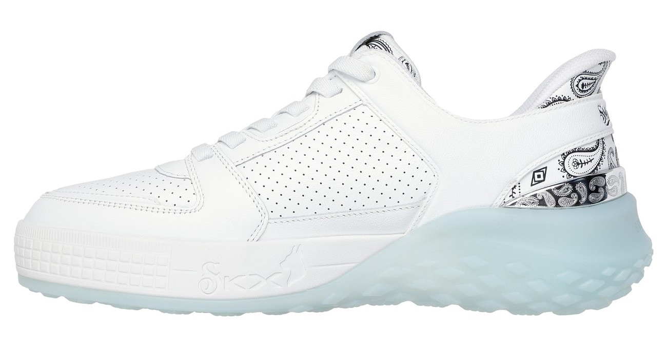 Skechers Slip-On Sneaker »SIZZLE-SNOOP SIZZLE SLIP-INS PAISLEY«, Snoop Dogg Sneaker, Sneaker zum Schlupfen