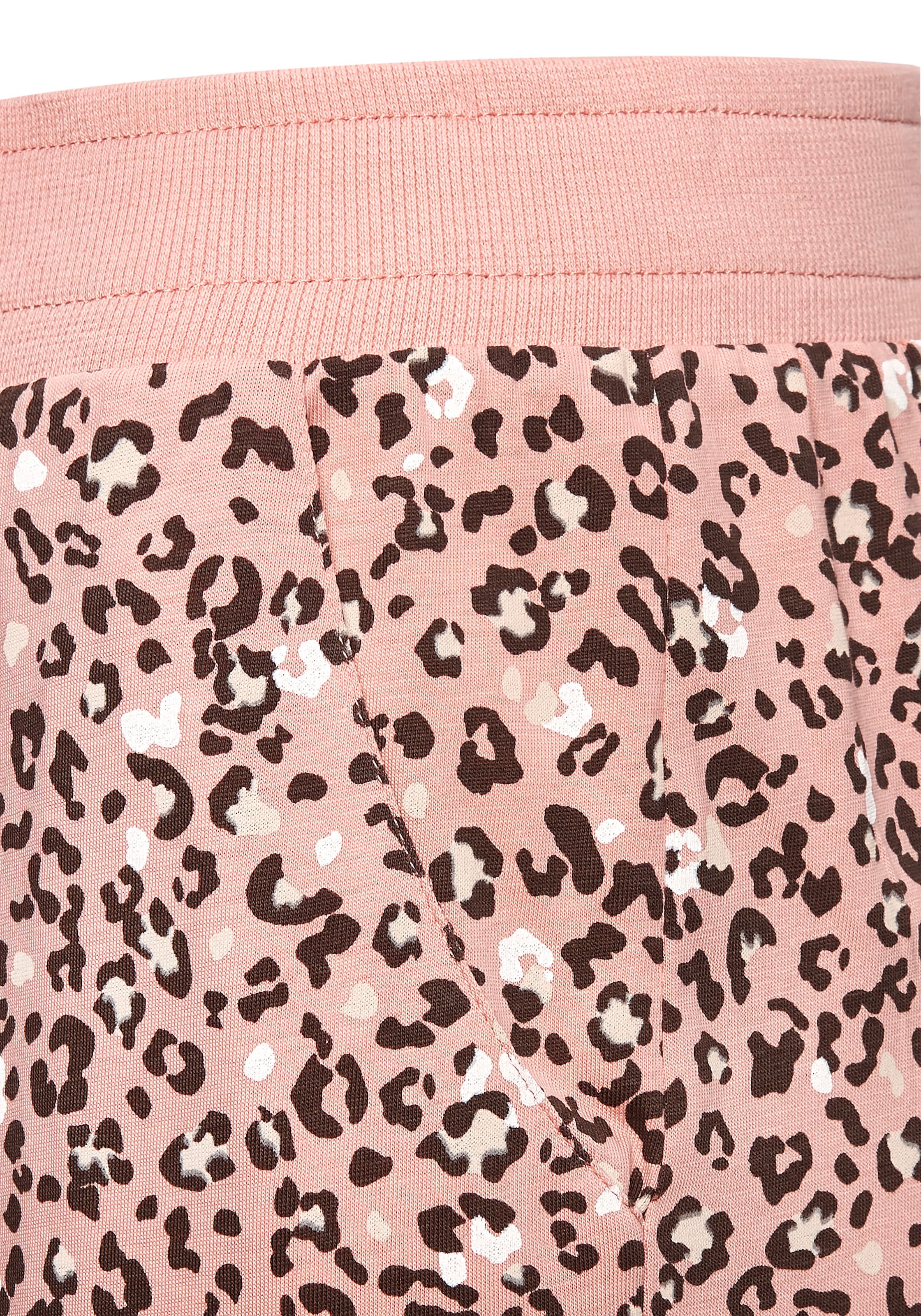 Vivance Dreams Pyjama, (2 tlg.), mit schönem Animalprint