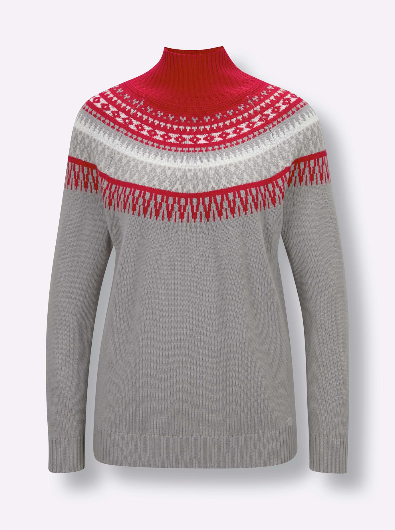 CREATION L PREMIUM Norwegerpullover »Modal-Mix-Pullover«
