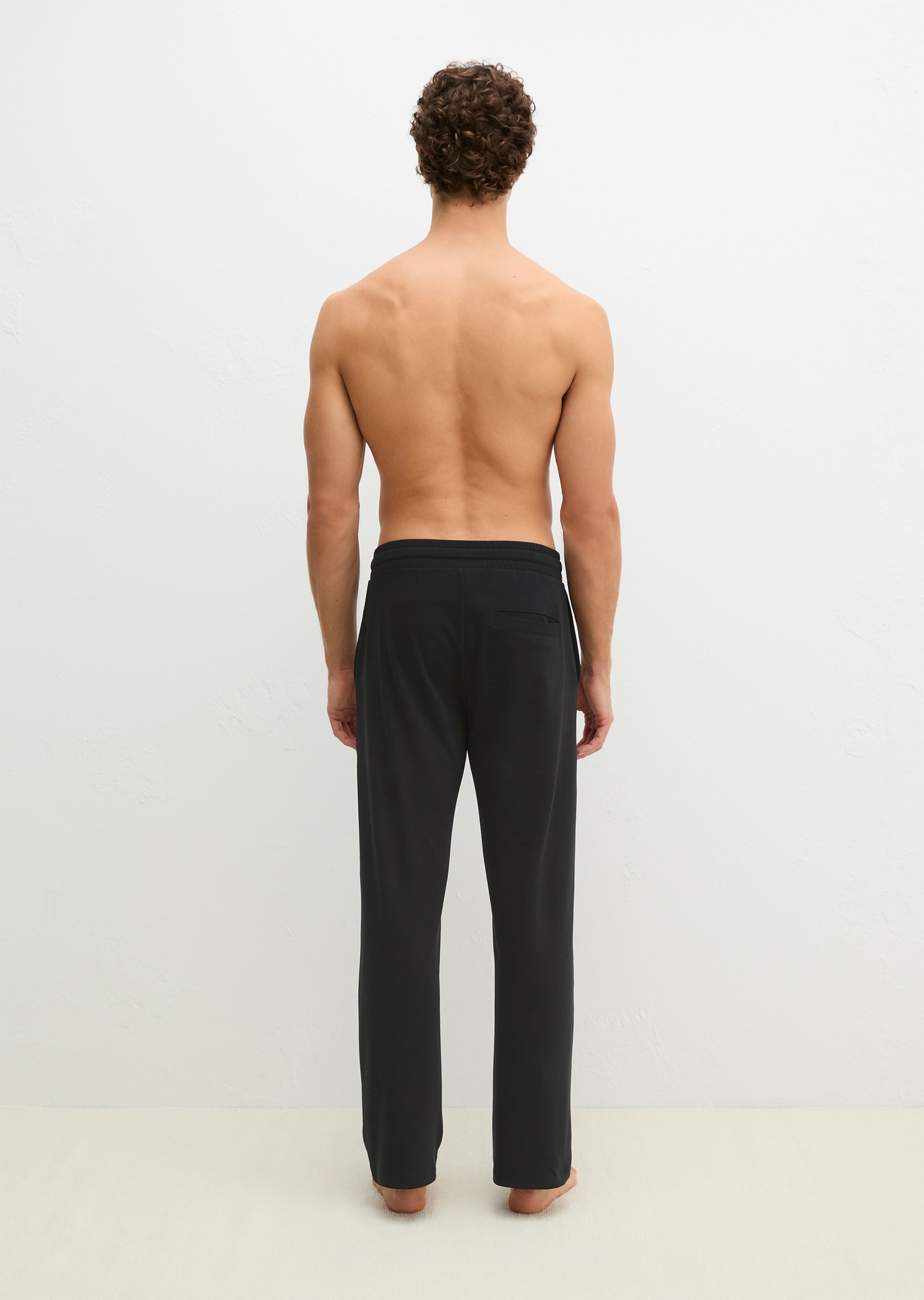 Marc O'Polo Loungehose »Mix N Match Interlock«  mit Gummizug und Bindeband