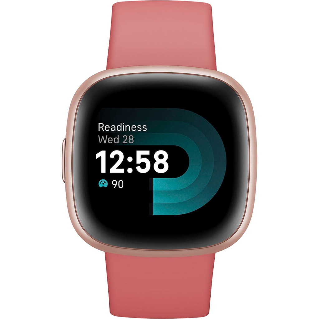 fitbit by Google Smartwatch »Versa 4 Fitness-Smartwatch«, (FitbitOS5)