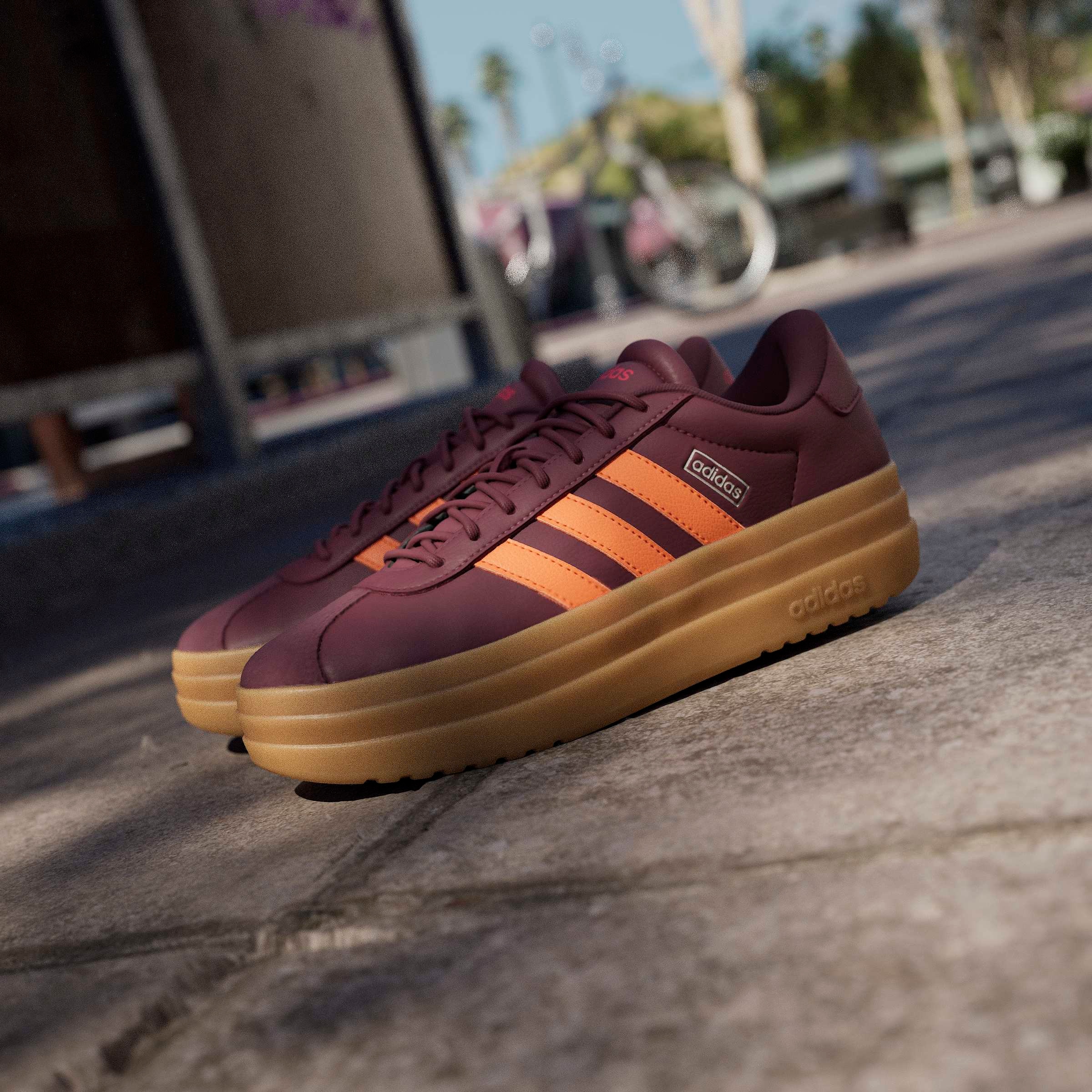adidas Sportswear Plateausneaker »VL COURT BOLD«  inspiriert vom Design des adidas gazelle bold