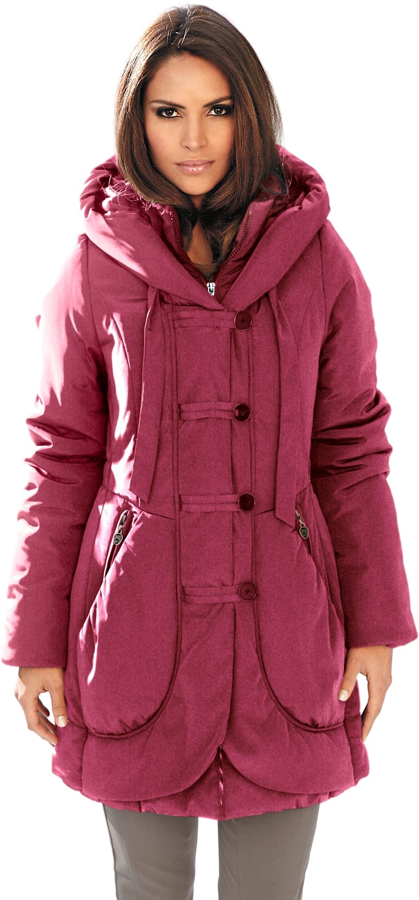 heine Parka, mit Kapuze