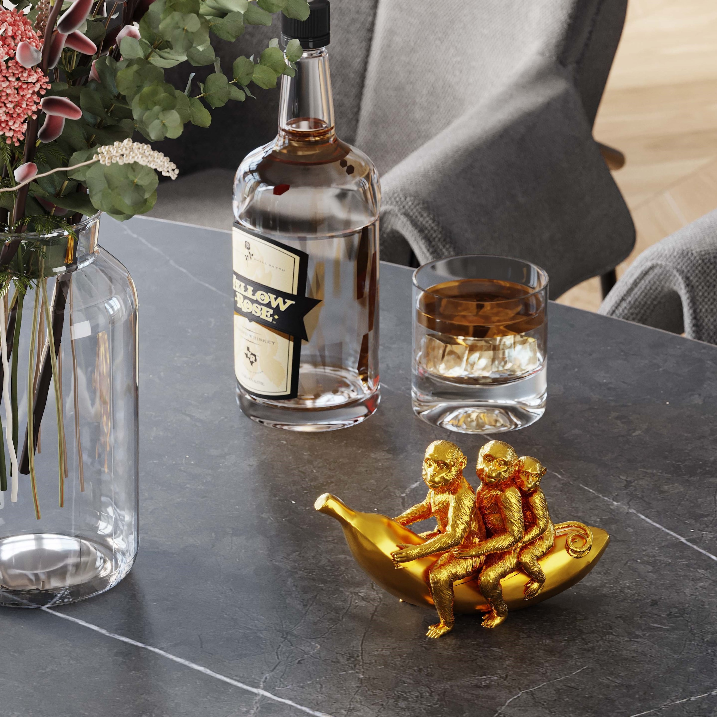 Kare Design Dekofigur »Banana Ride 12cm«