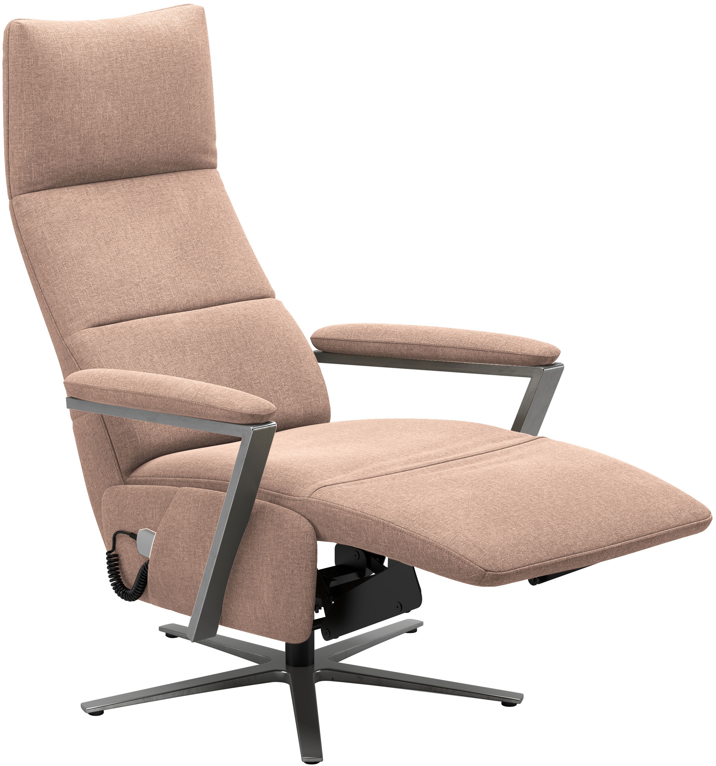 sit&more TV-Sessel »Vario Comfort, inkl. Kopfteilverstellung & 360° Drehfunktion«, mit Herz-Waage-Funktion & 3 Motoren, Höhe der Armlehnen 60cm