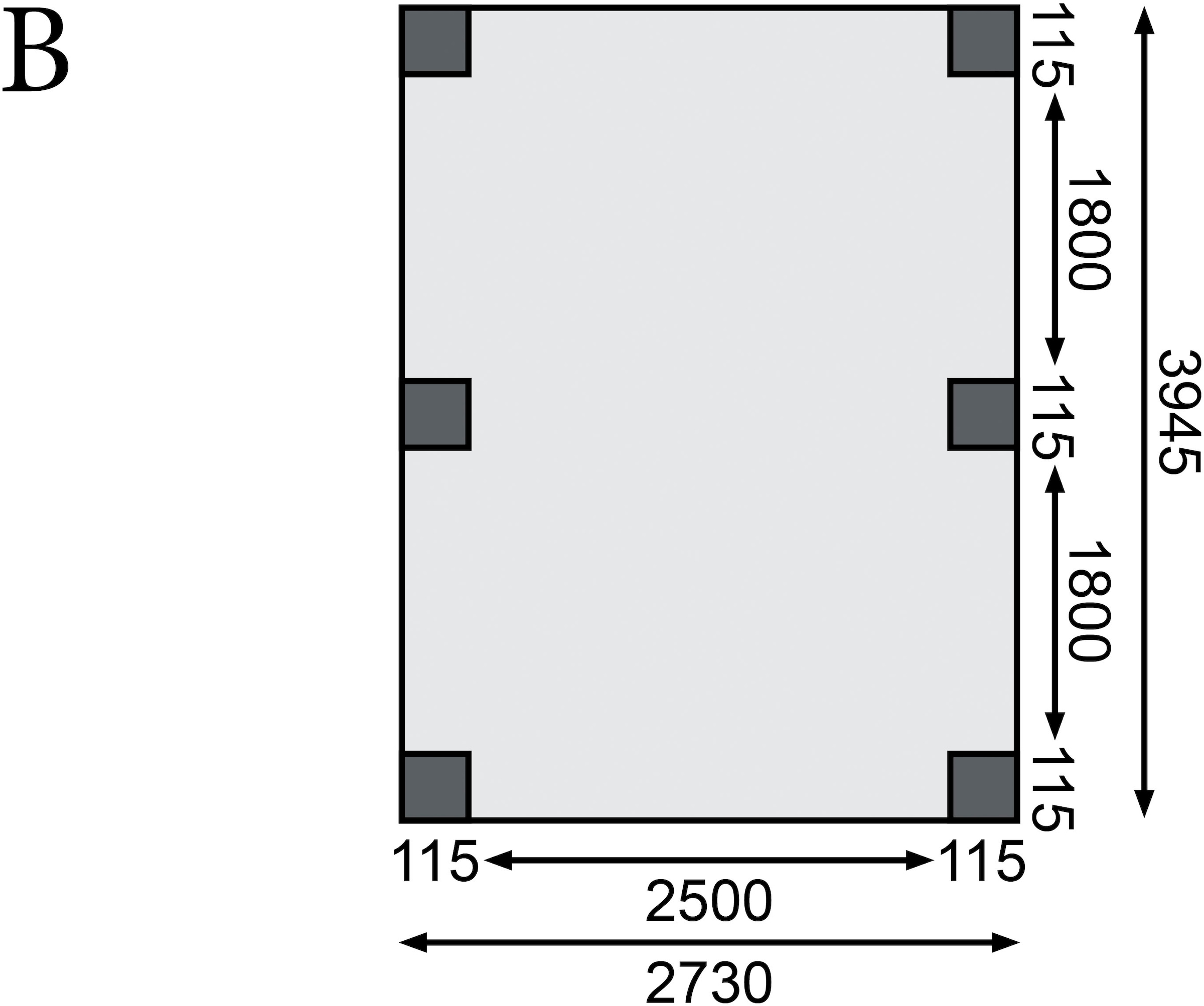 Karibu Einzelcarport »Classic 1« Massivholz 250 cm braun