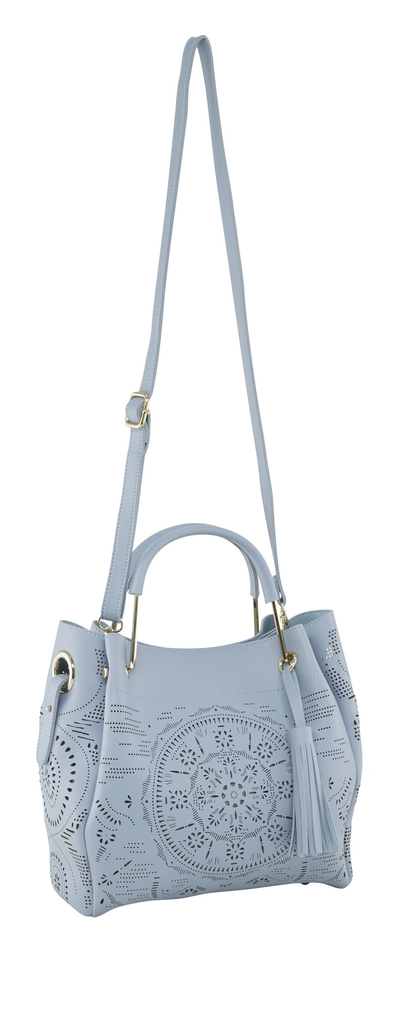 Tasche Mit modernem Lochmuster