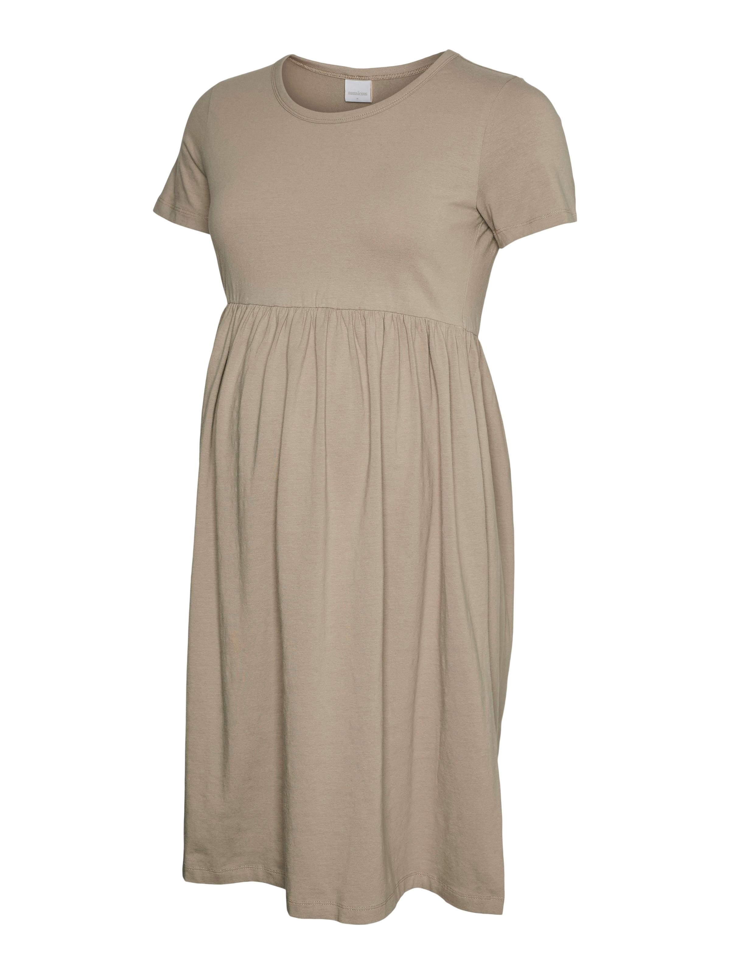 Mamalicious Jerseykleid »MLMIA SS JRS ABK SKATER DRESS NOOS« Baumwollmischung, regular fit