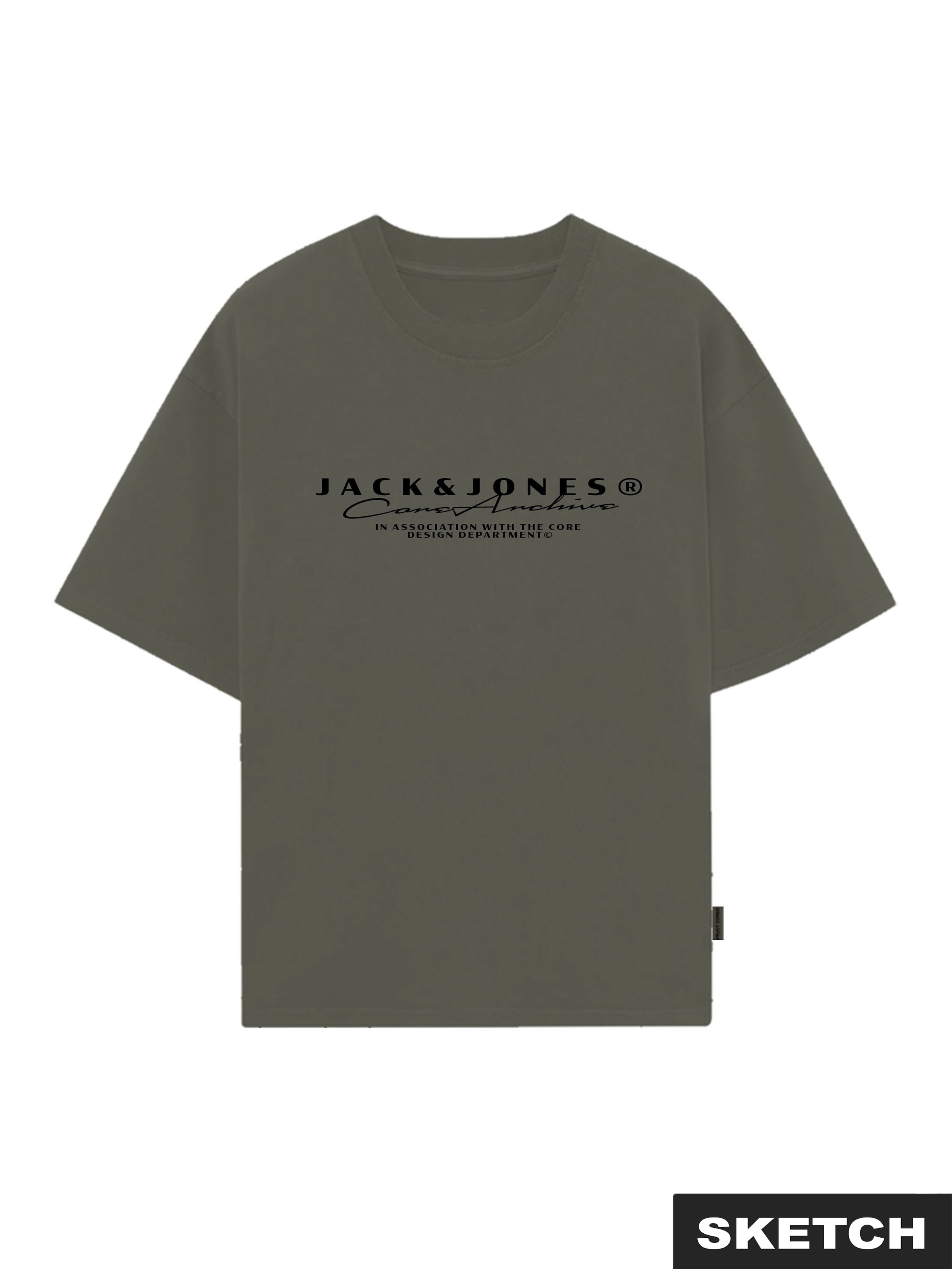 Jack & Jones T-Shirt »JCOPOINT BRANDING TEE SS CREW NECK FST«