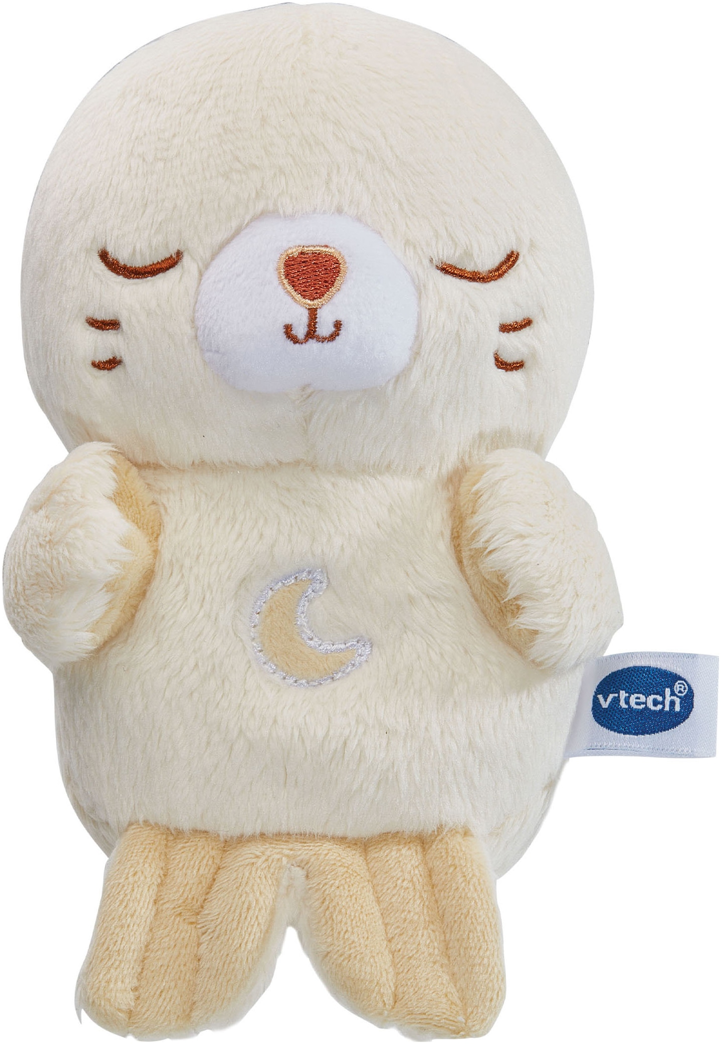 Vtech® Plüschfigur »Vtech Baby, Kuschel-Robbi« Einschlafhilfe mit Naturgeräuschen und klassischer Musik