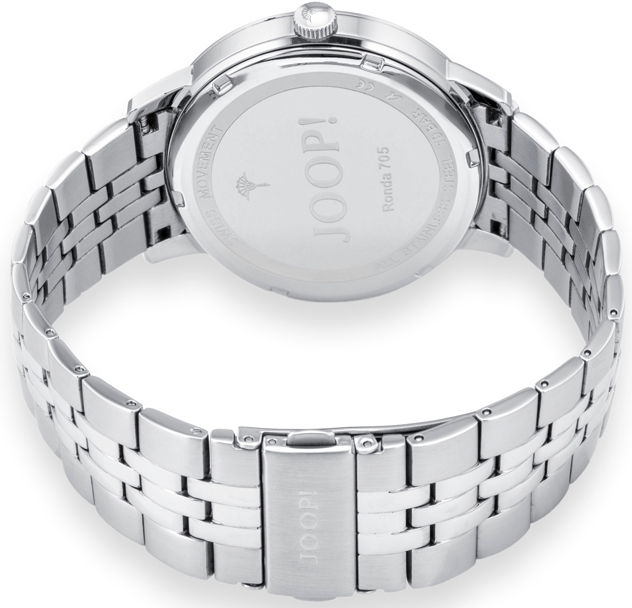 JOOP! Quarzuhr, Armbanduhr, Herrenuhr, analog, Datum, Edelstahlarmband