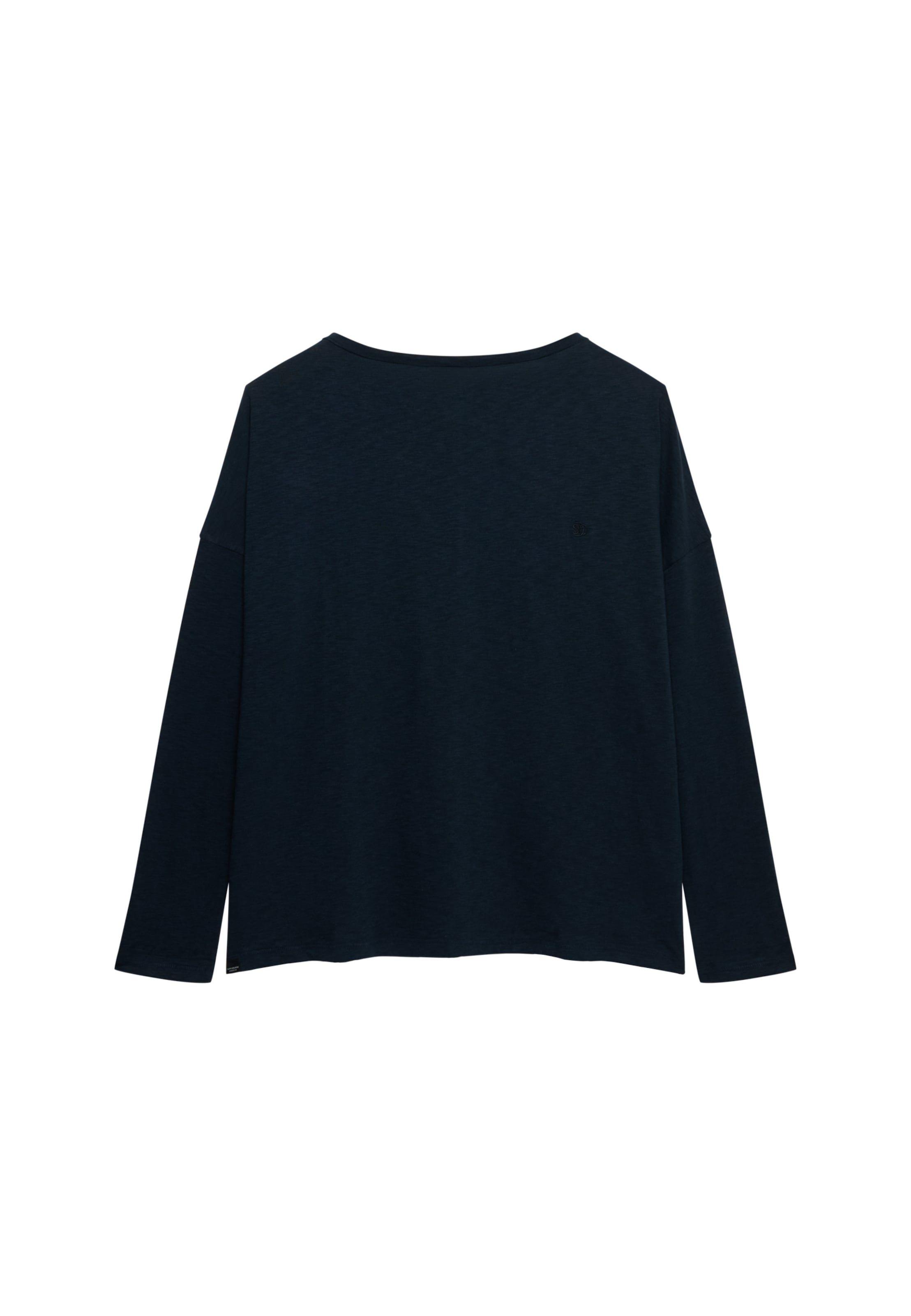 Superdry Langarmshirt »STUDIOS BOAT NECK SLUB LS TOP« Baumwollmischung, oversize