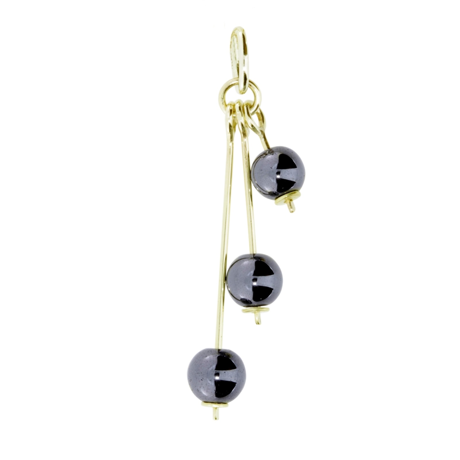 OSTSEE-SCHMUCK Kettenanhänger »Ostsee-Schmuck Anhänger Kugel 6 mm Hämatit« 1 Stk. tlg.