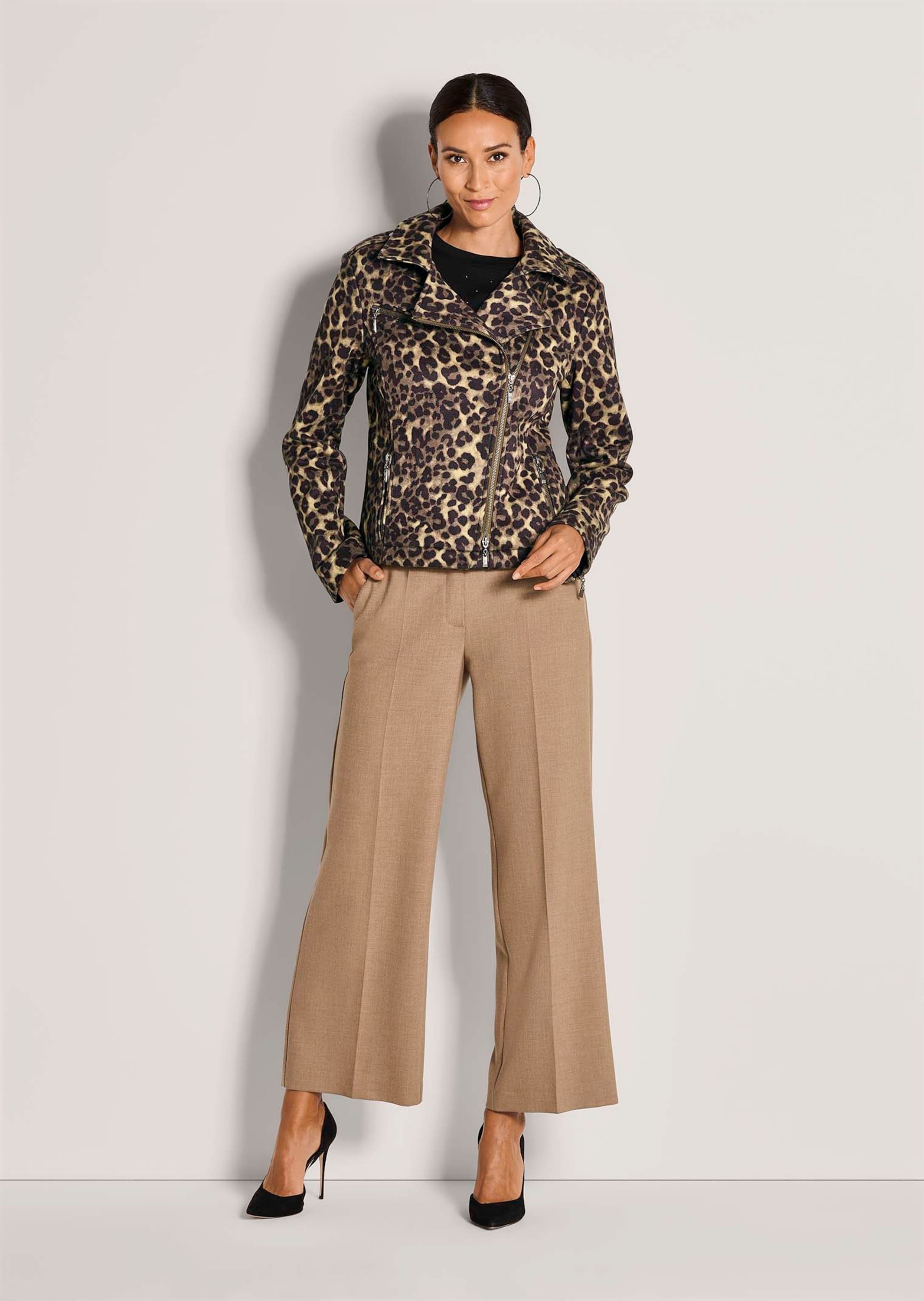 MADELEINE Kurzjacke »Jacke Trendige Biker-Jacke mit Reißverschluss«