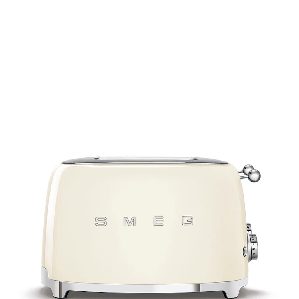 Smeg Toaster »TSF03CREU«, 4 kurze Schlitze, 3000 W