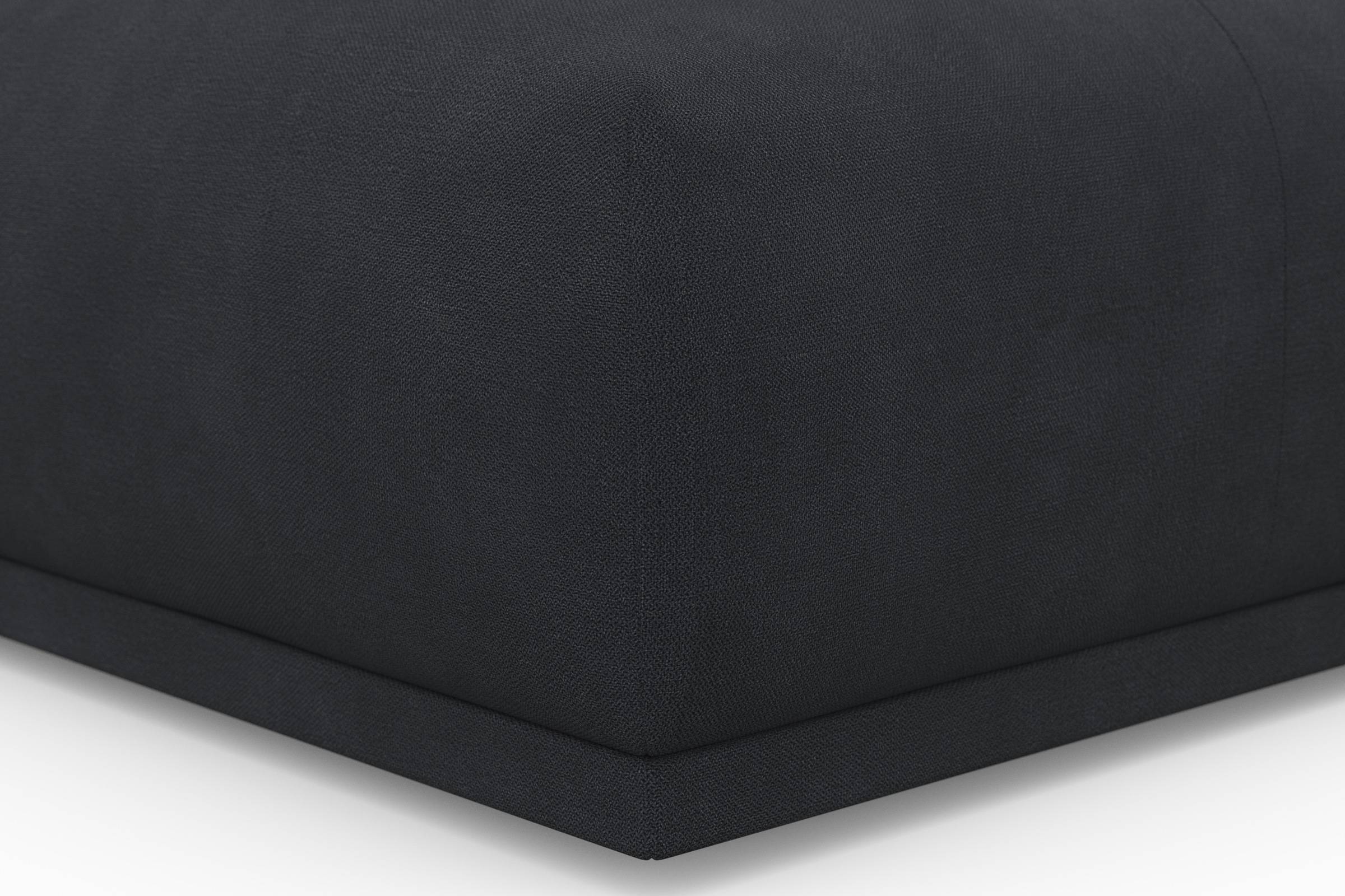 TRENDMANUFAKTUR Hocker »Braga, mit hochwertigem Kaltschaum, quadratisch, in Cord erhältlich«, (1 St.), moderner Polsterhocker, 85/42/85 cm (B/H/T)