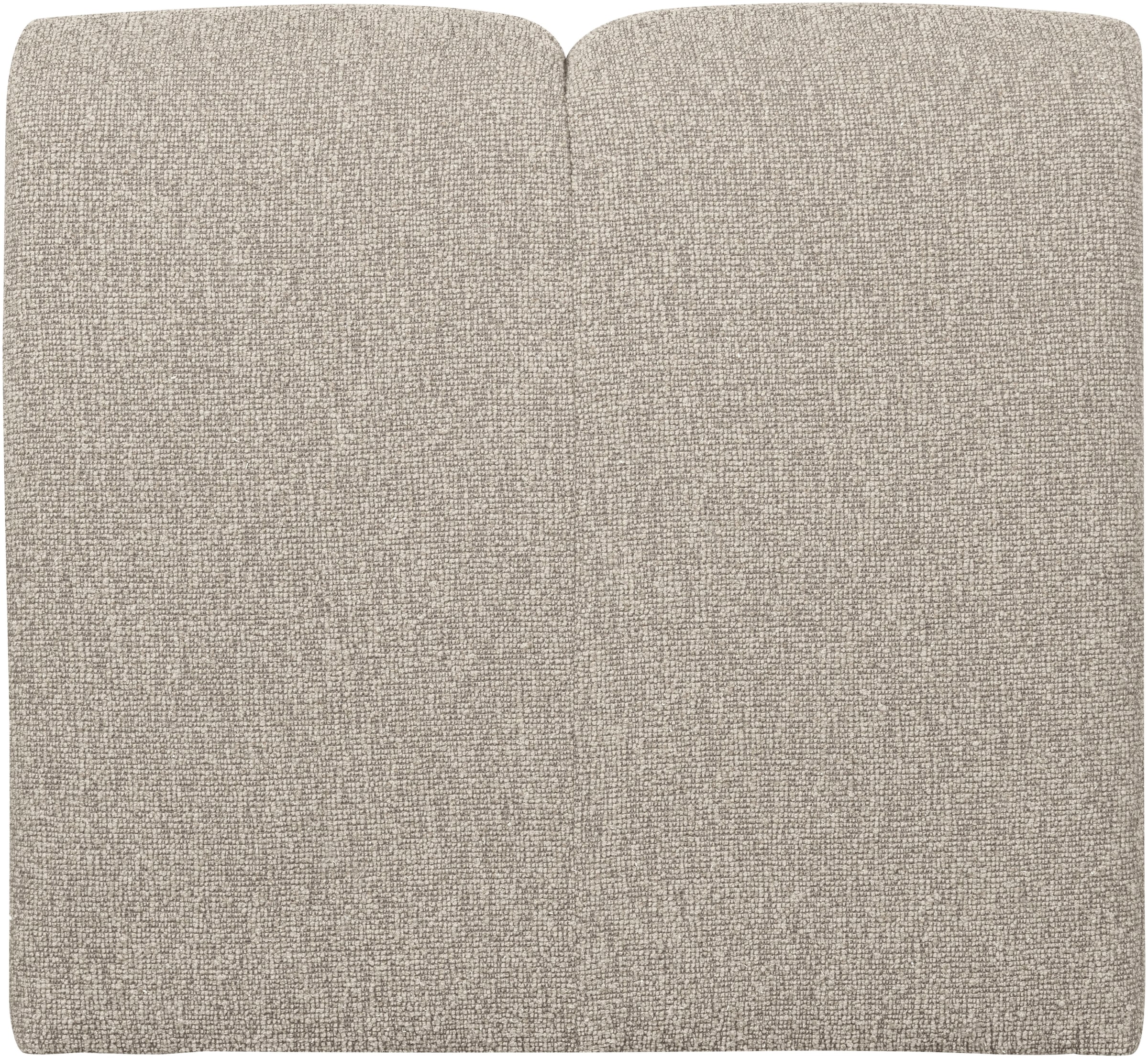 WOOOD Sofa-Mittelelement »Mojo Bouclé-Bezug mit vertikaler Steppnaht B 84 x D 97 x H 74 cm« Maximale Verschleißfestigkeit, Tragkraft 120 kg, montiert geliefert
