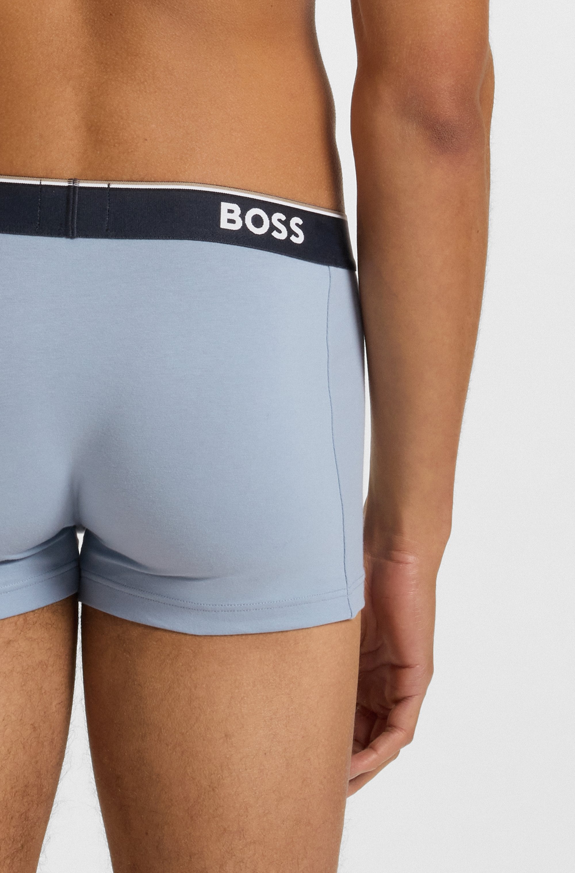 BOSS Trunk »3P Power«, (Packung, 3 St.), mit BOSS Schriftzug auf dem Bund