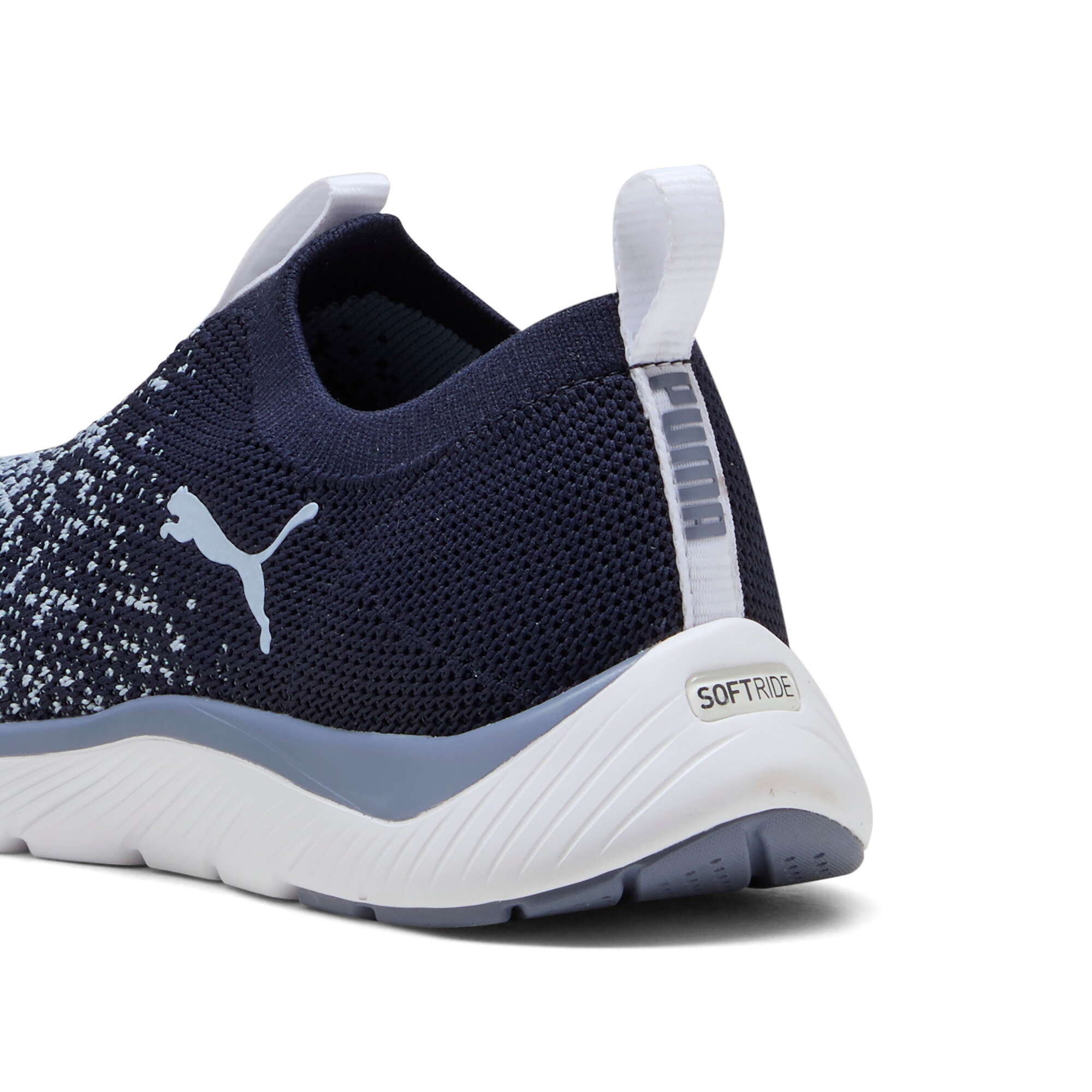 PUMA Slip-On Sneaker »SOFTRIDE REMI SLIP-ON KNIT WNS«  mit SOFTFOAM+ Dämpfung, leicht profilierte Synthetiklaufsohle