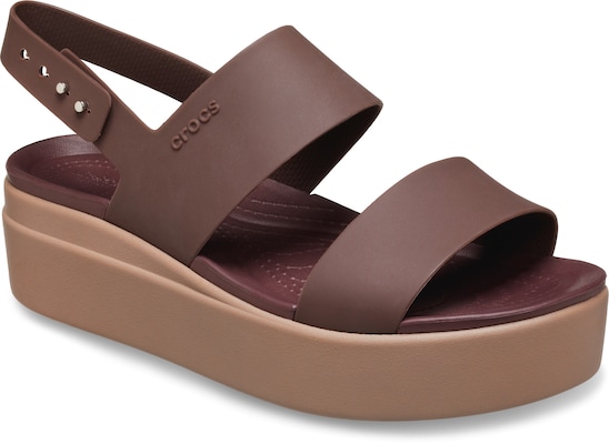 Crocs Pantoletten in Braun