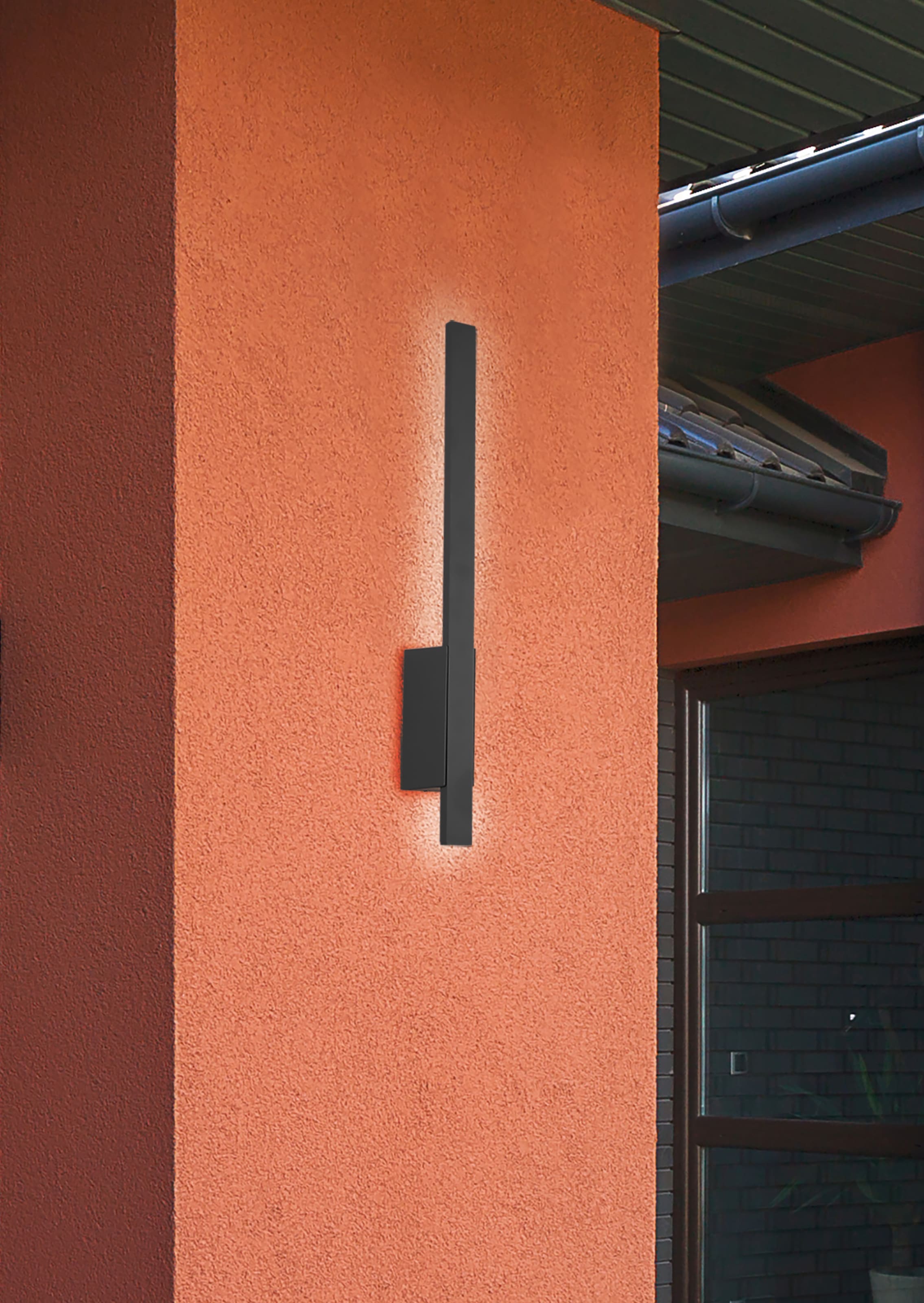 TRIO Leuchten LED Außen-Wandleuchte »TAWA, Outdoor Wandlampe IP54 für Garten Terrasse Hauswand, 7,5W LED« LED-Board 1 Stk. Warmweiß LED Wandlicht warmweiß 3000K 800 Lumen, Stil LED Wandfackel, Backlight