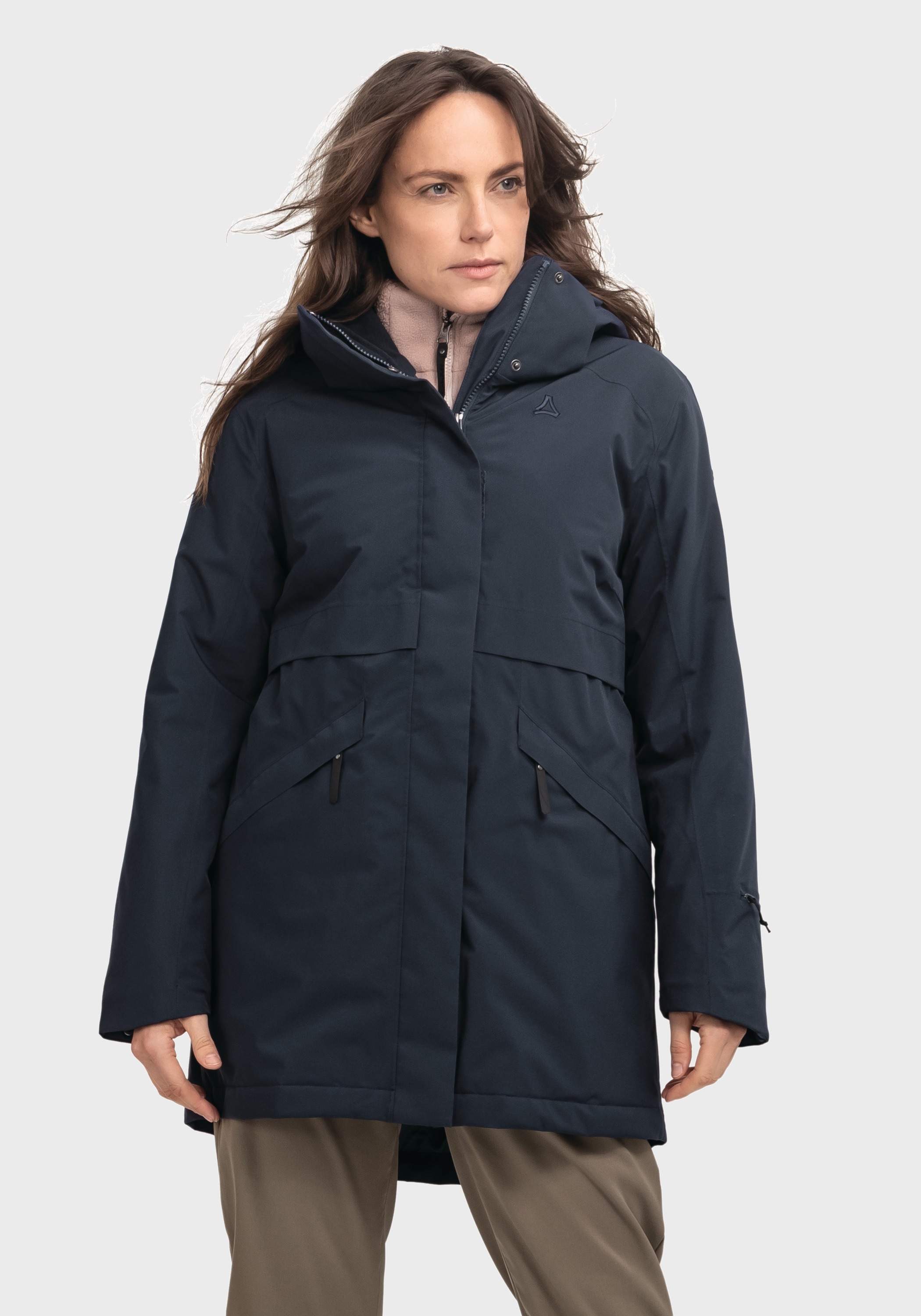 Schöffel Parka »Urban Ins Parka Style Malkay WMS«, mit Kapuze