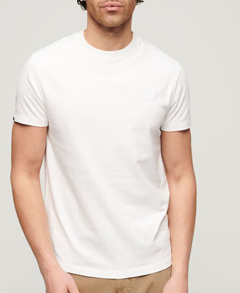Superdry Rundhalsshirt »Vintage Logo Emb Te« schmale Passform, aus Baumwolle und Single Jersey, mit Stickerei