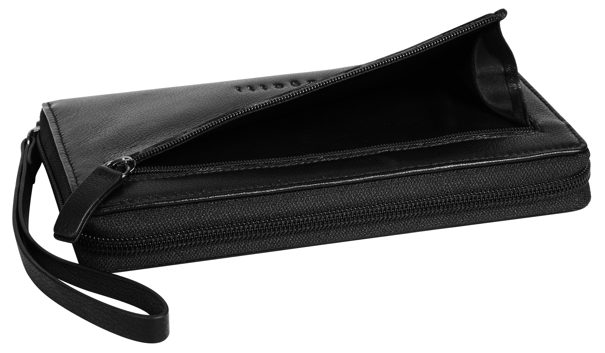 bugatti Geldbörse »BLACK MAGIC« echt Leder