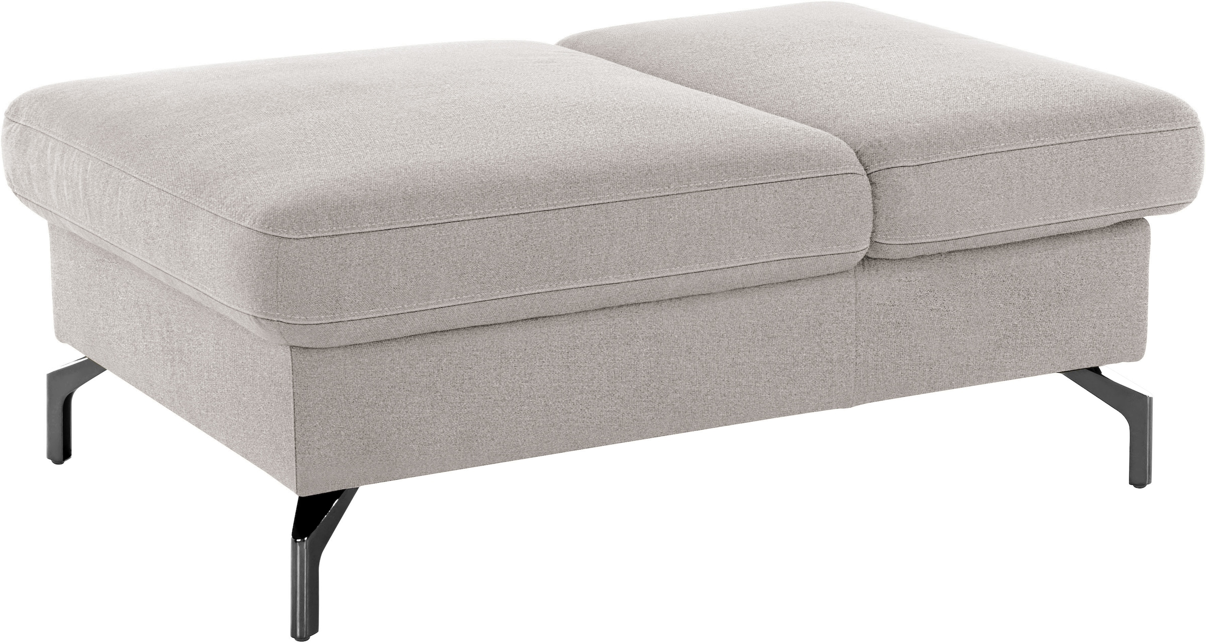 sit&more Hocker »Brisbane« Fußhöhe 12 cm, mit Federkern und Klappfunktion