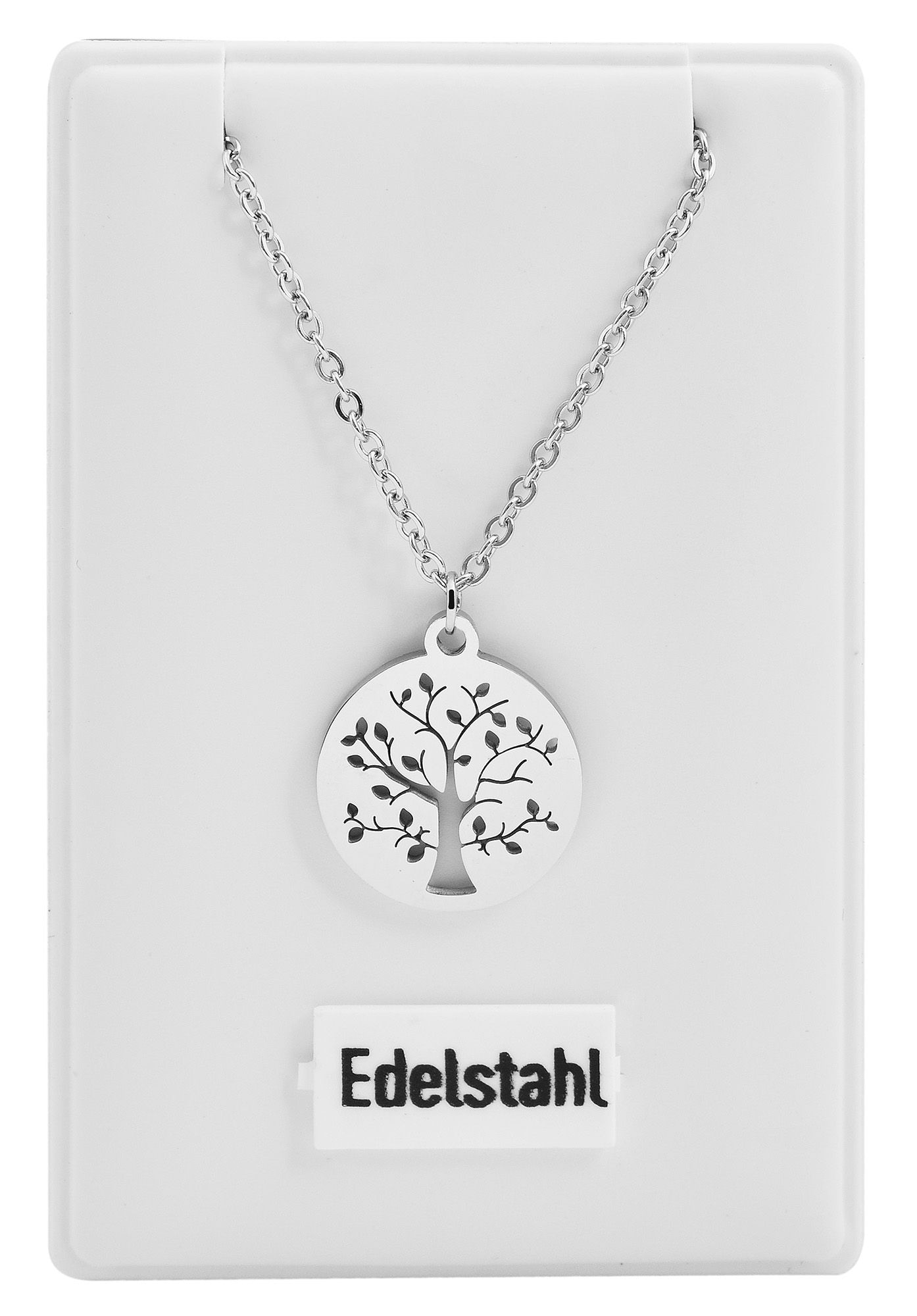 Adelia´s Kette ohne Anhänger »Damen Halskette mit Anhänger ¿ Lebensbaum aus Edelstahl«